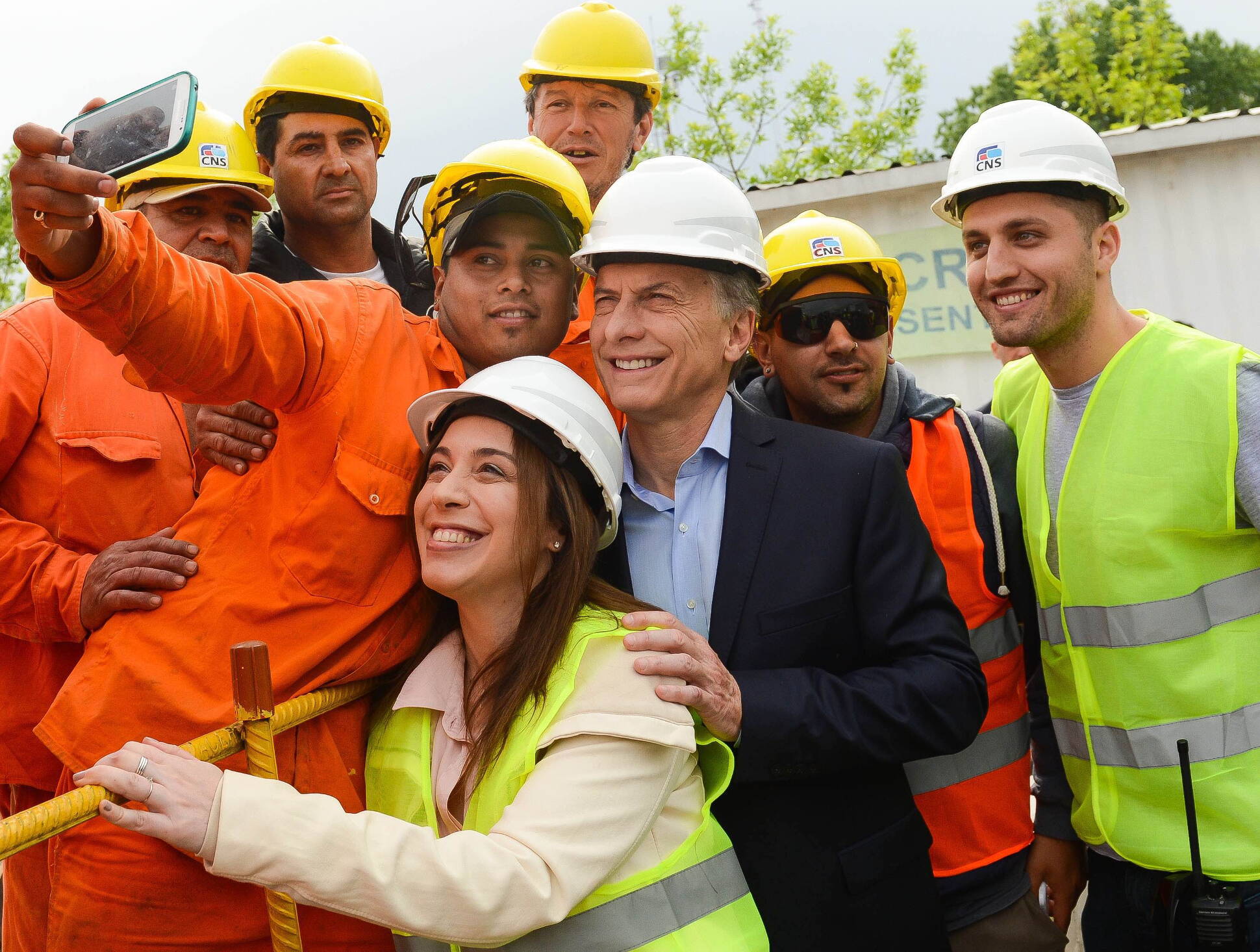 El Presidente puso en marcha las obras del soterramiento del Ferrocarril Sarmiento