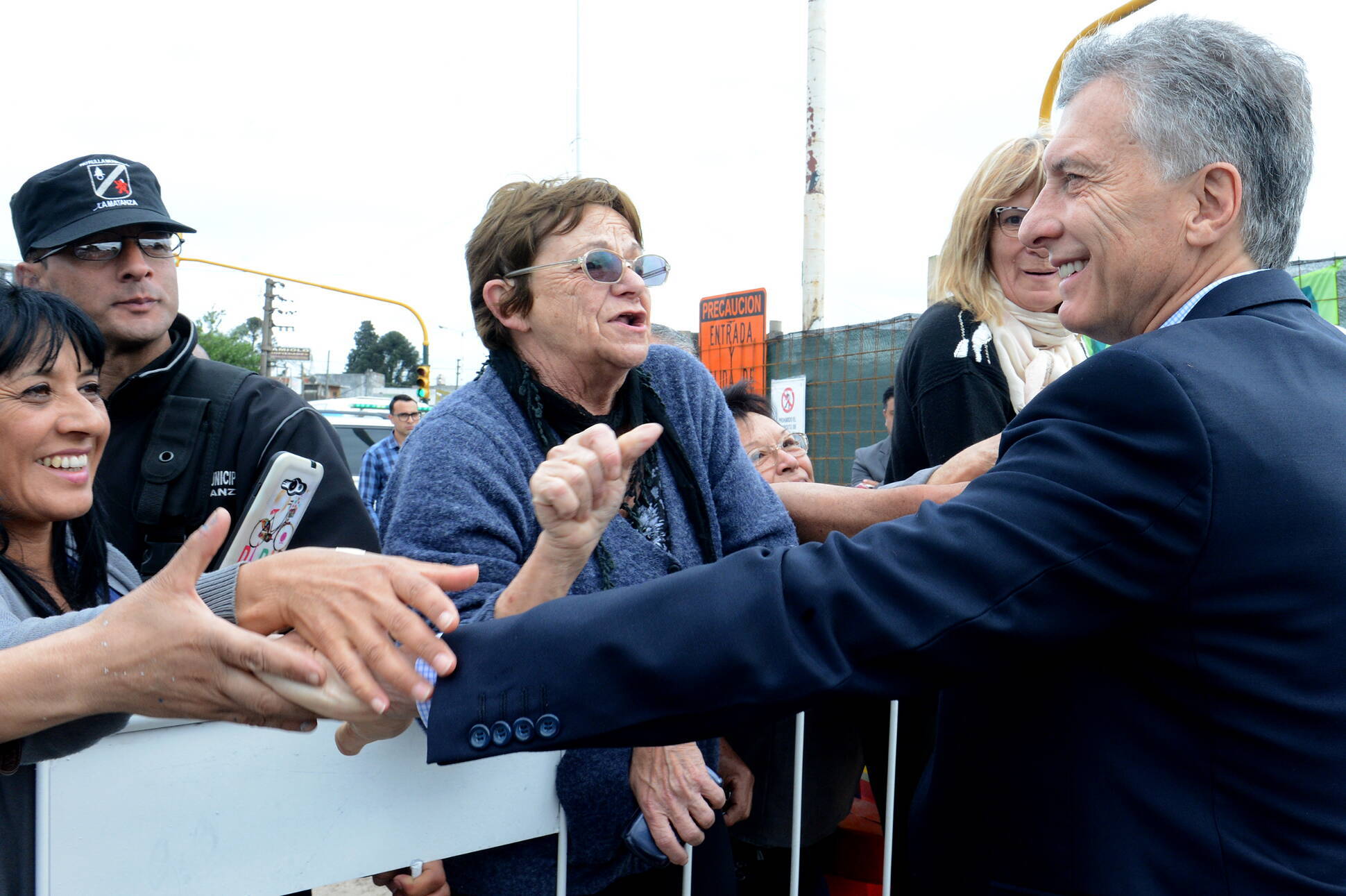 El presidente Macri recorrió las obras del Metrobus de La Matanza