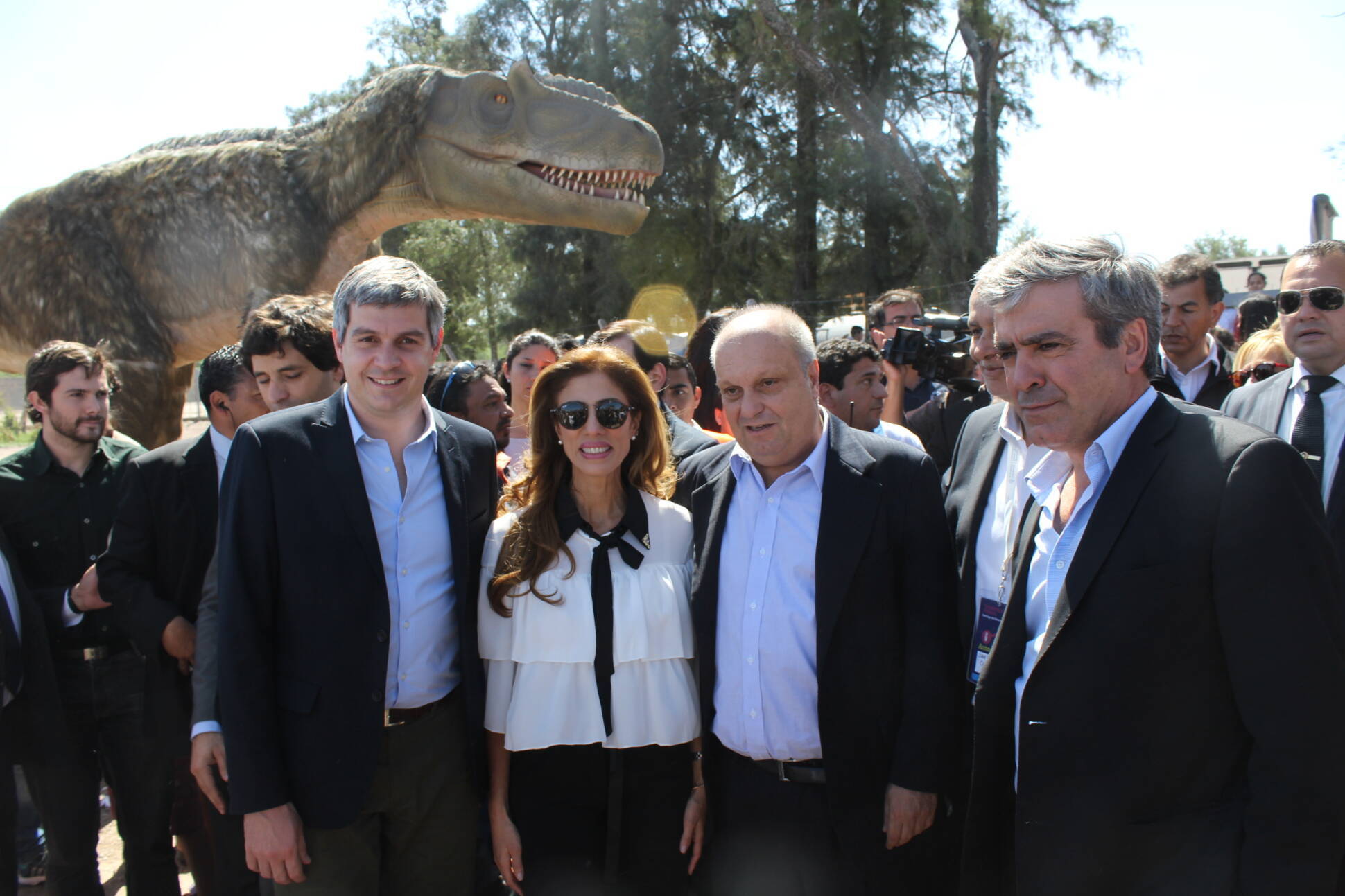 Marcos Peña recorrió junto a la gobernadora de Santiago del Estero la muestra Tecnópolis Federal