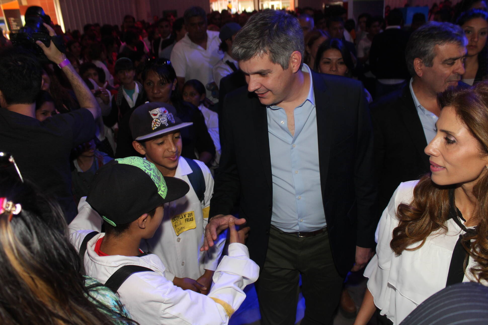 Marcos Peña recorrió junto a la gobernadora de Santiago del Estero la muestra Tecnópolis Federal