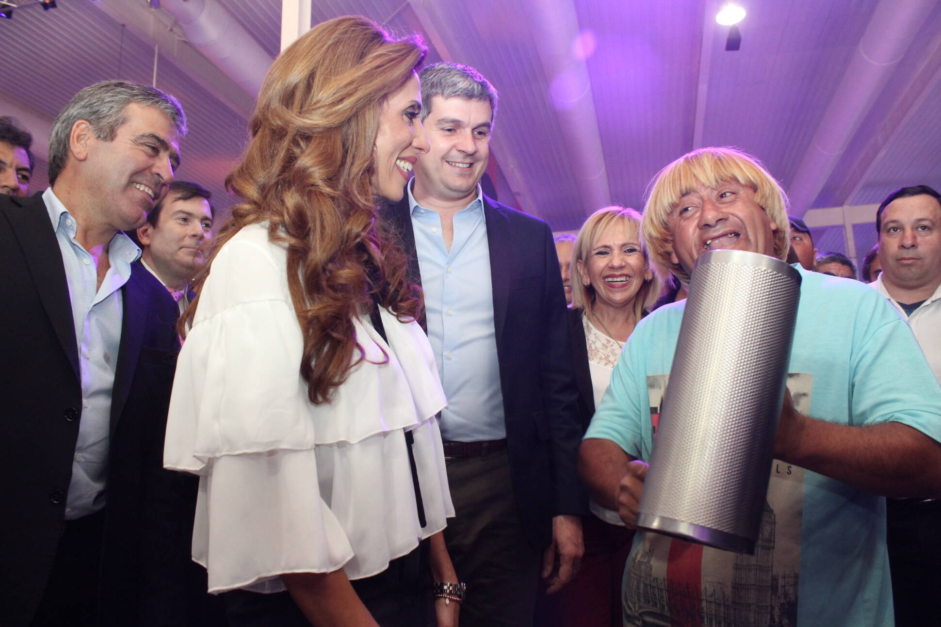 Marcos Peña recorrió junto a la gobernadora de Santiago del Estero la muestra Tecnópolis Federal