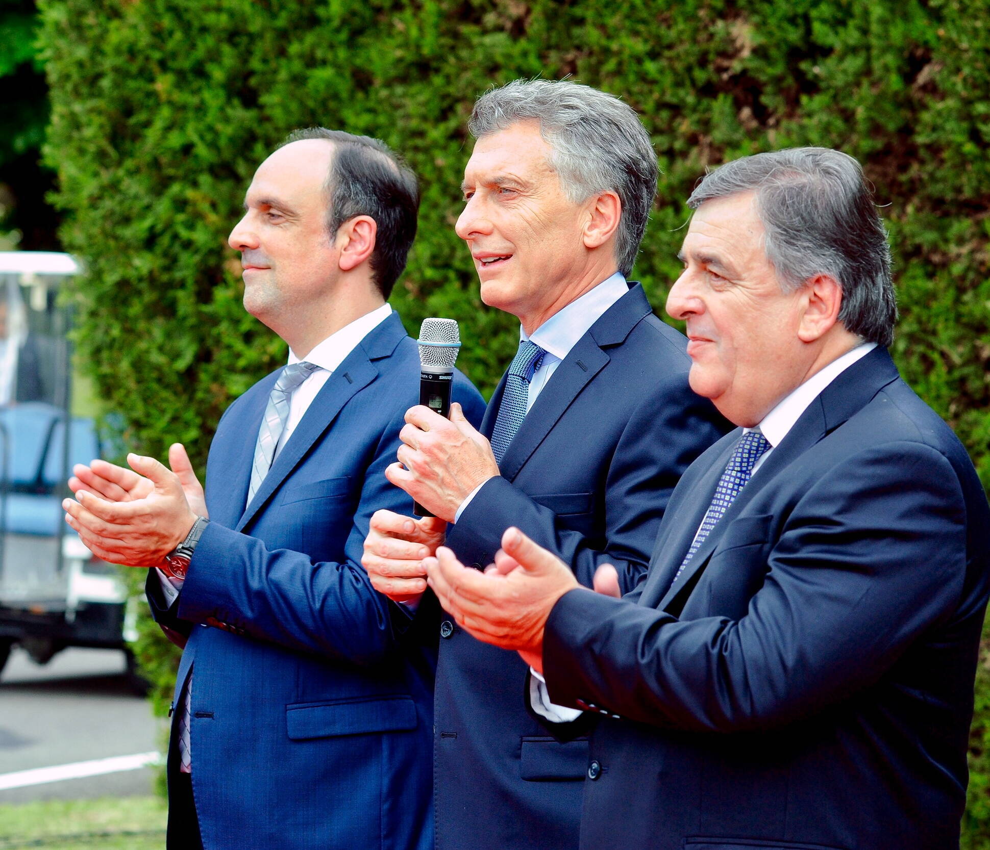 El presidente Macri encabezó un acto en homenaje a Hipólito Yrigoyen