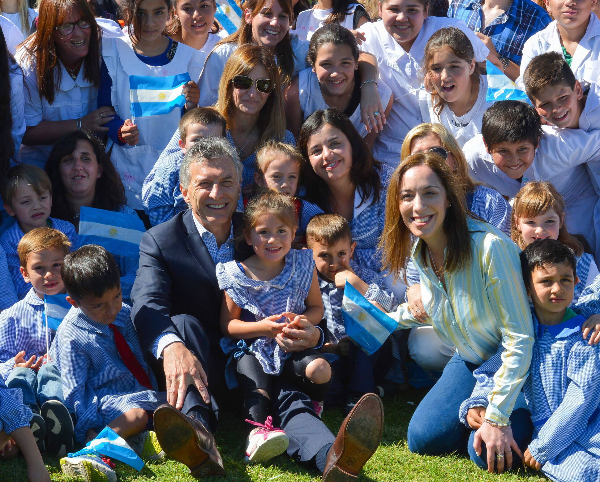 El presidente Macri anunció una nueva etapa del plan de obras hídricas en la cuenca del río Salado