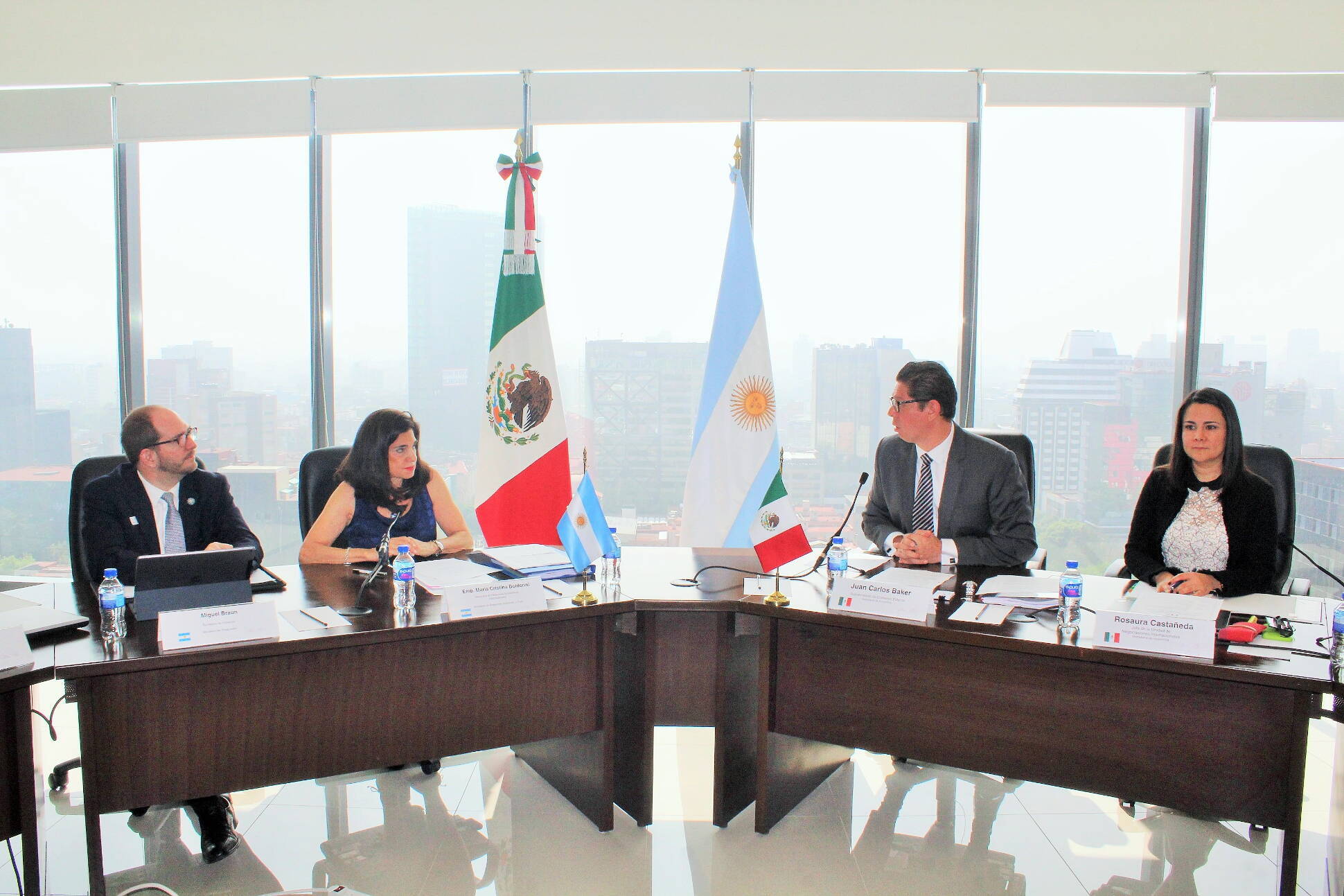 Una misión argentina viajó a México para profundizar el intercambio comercial