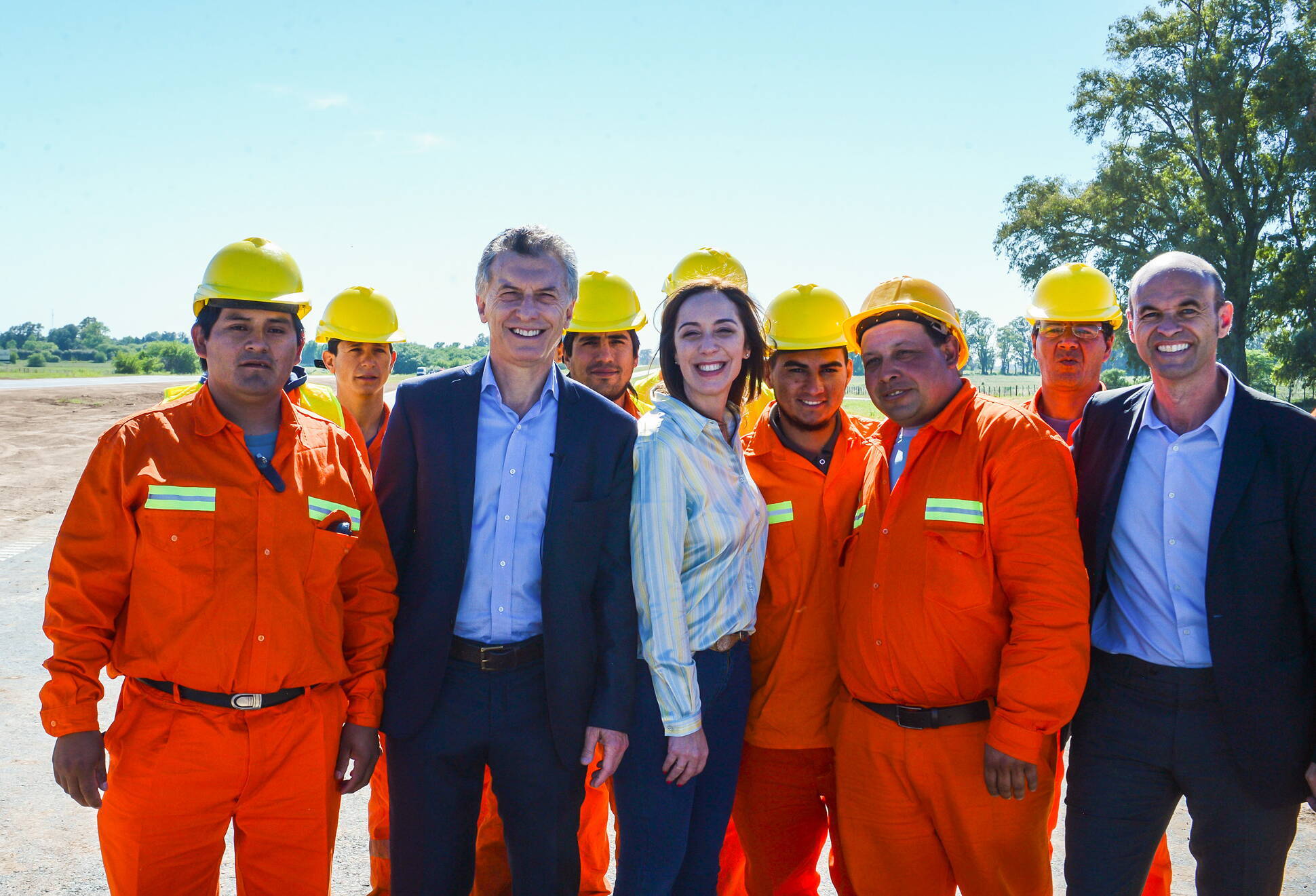 El presidente Macri presentó el nuevo tramo de la Ruta 5 en Luján