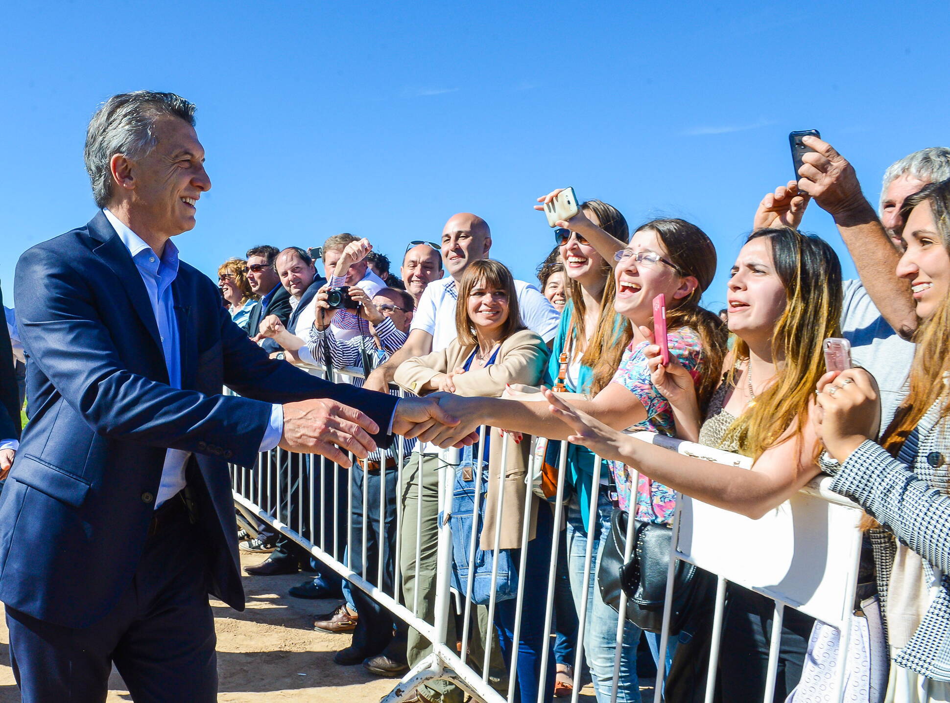 El presidente Macri presentó el nuevo tramo de la Ruta 5 en Luján