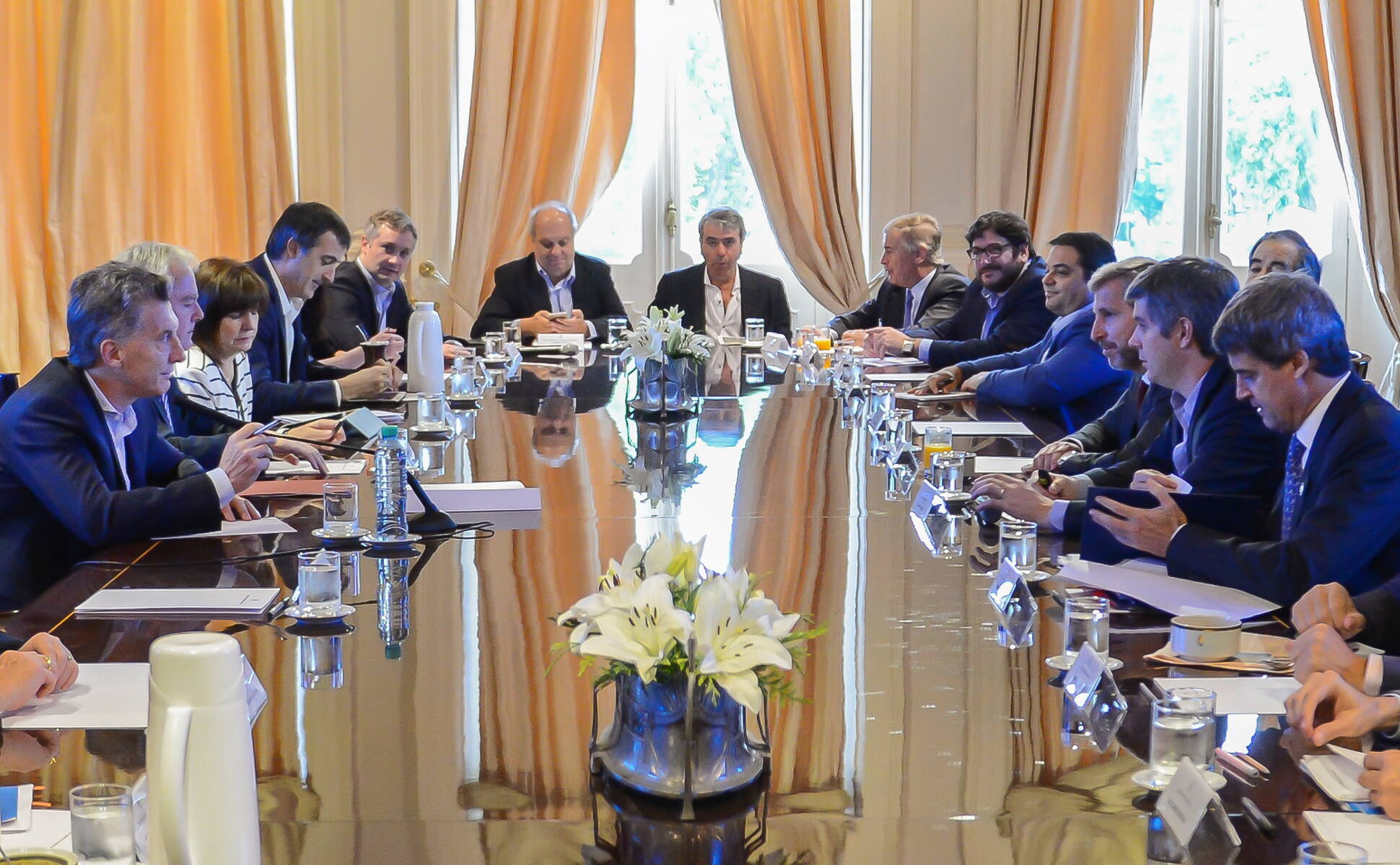 El Presidente encabezó una nueva reunión de Gabinete en Casa Rosada