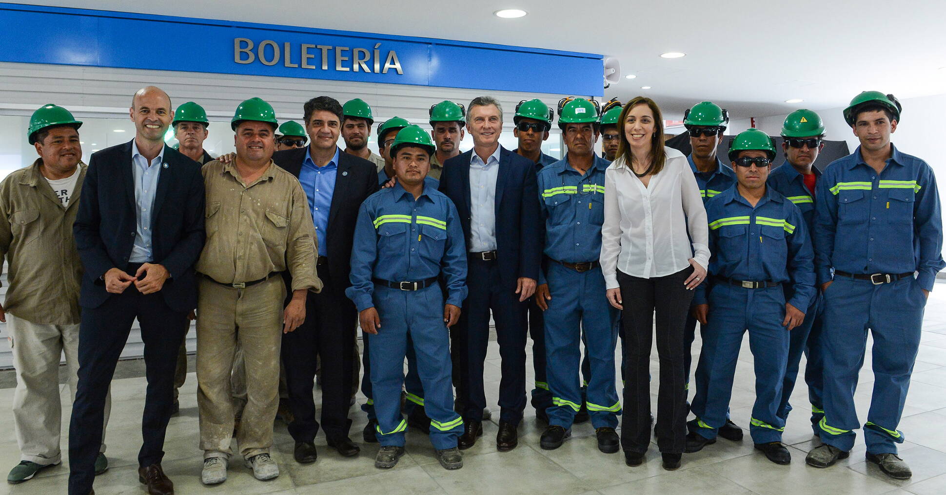 El presidente Macri presentó las obras de remodelación de la estación Aristóbulo del Valle