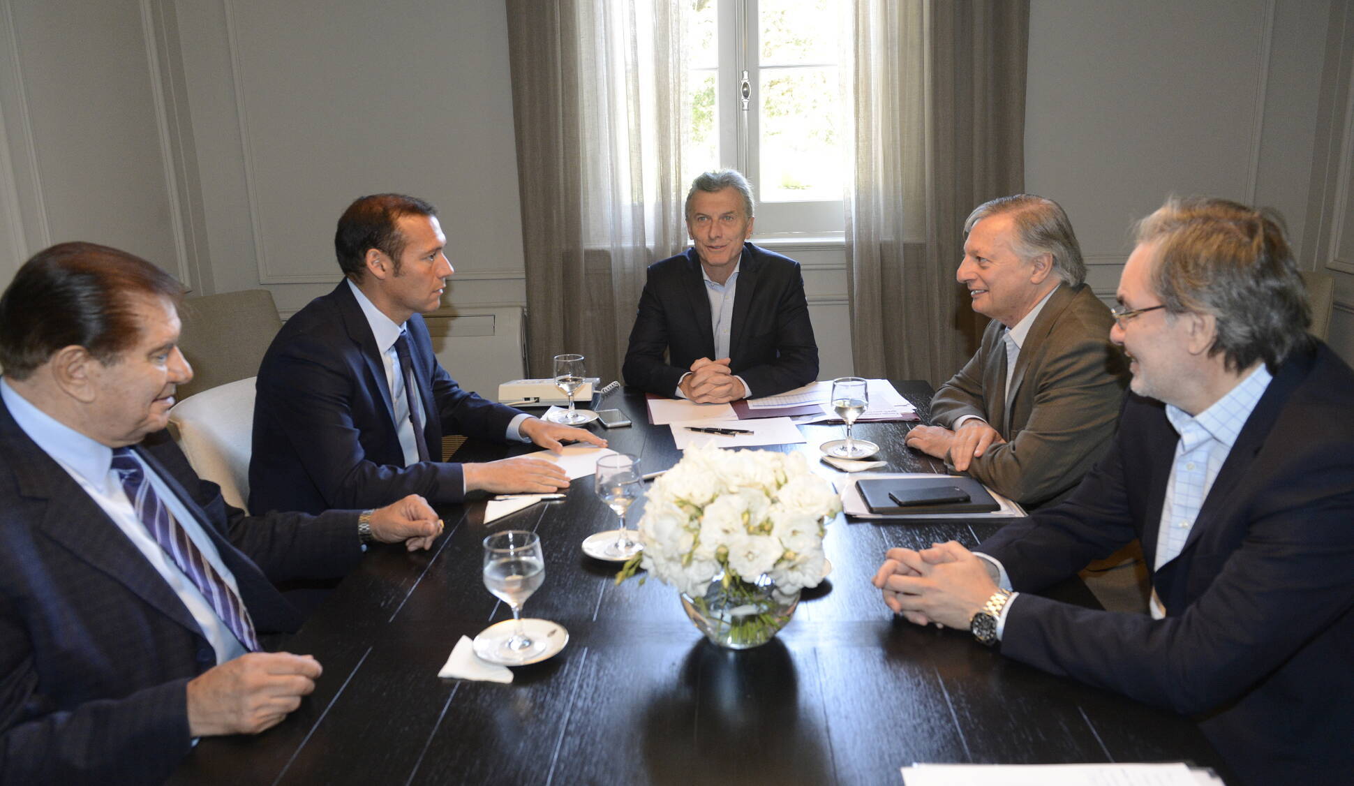 El presidente Mauricio Macri se reunió con el gobernador de Neuquén