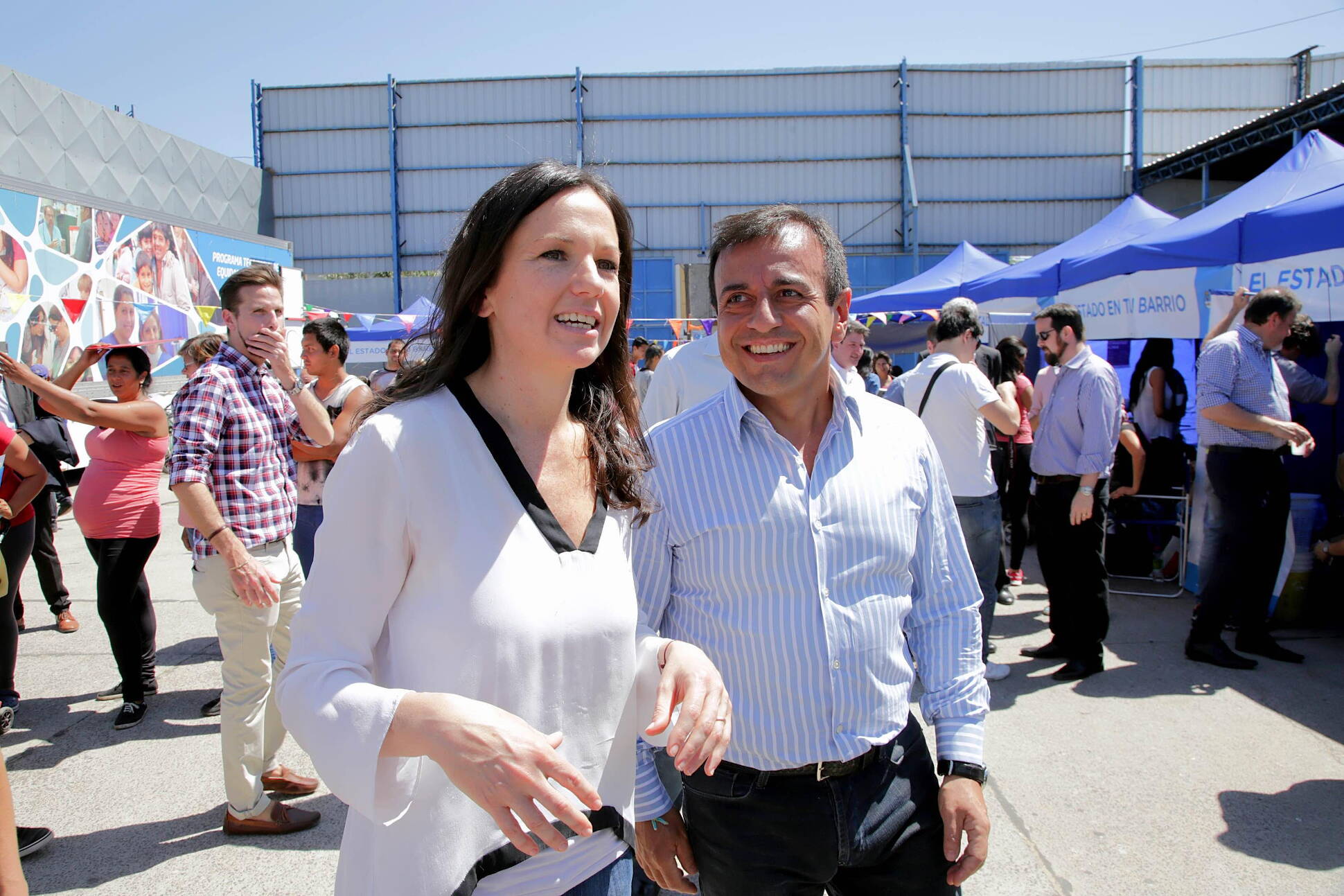 La ministro Stanley participó del programa “El Estado en Tu Barrio” en Rosario