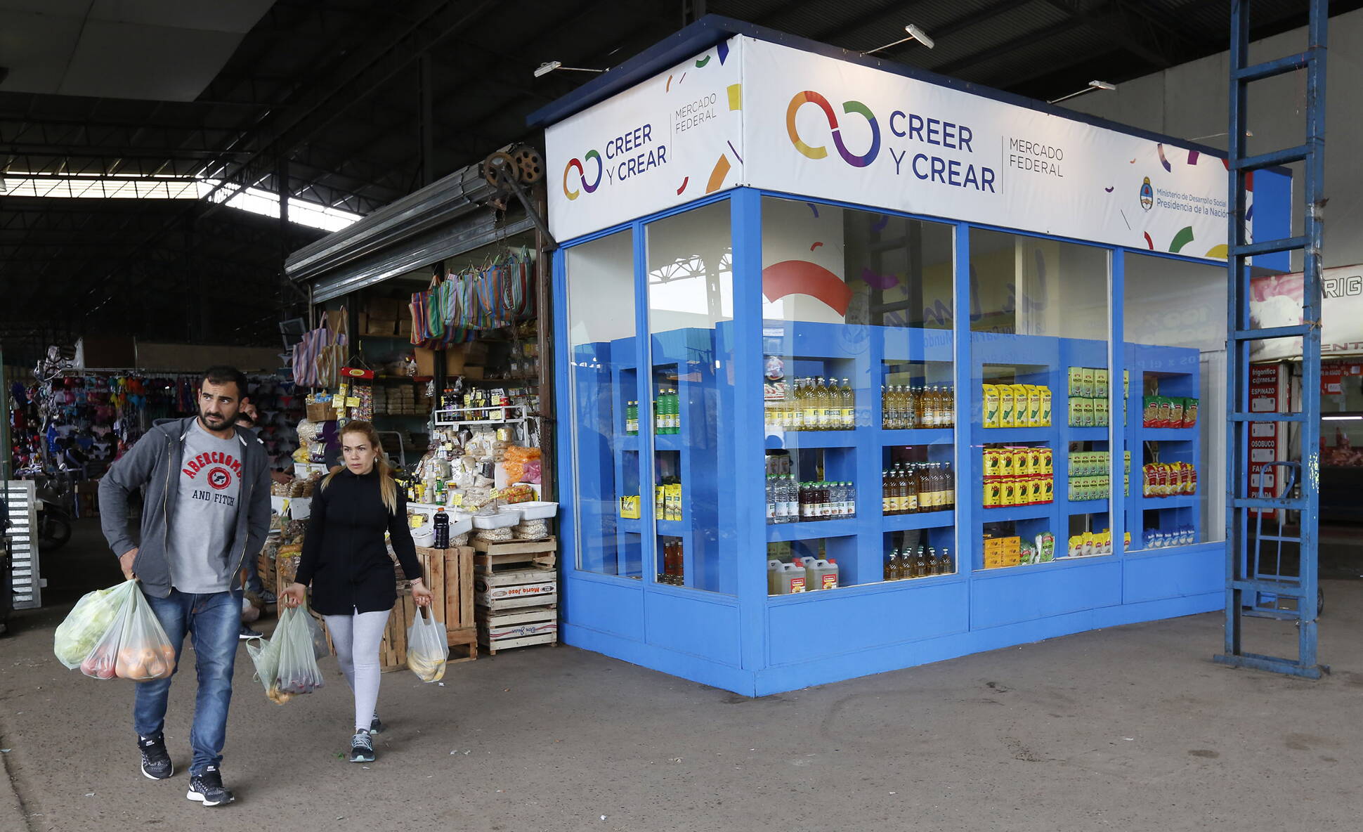 El Gobierno inauguró el Mercado Federal