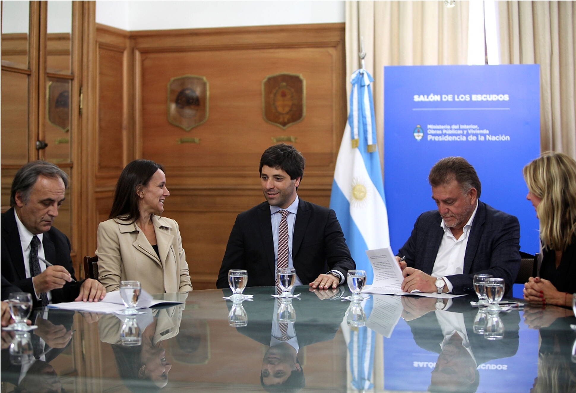 Se firmó un convenio para obras de hábitat en el partido de Tigre