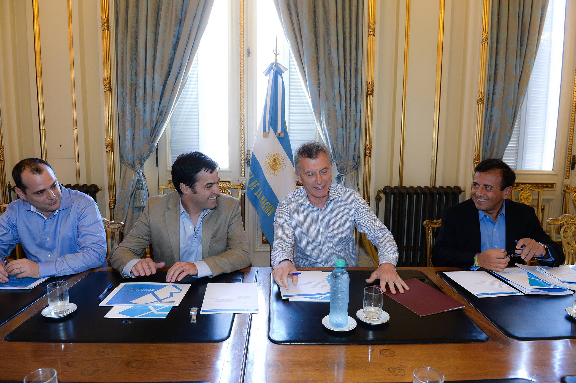 Macri lideró una reunión con la Agencia de Administración de Bienes del Estado