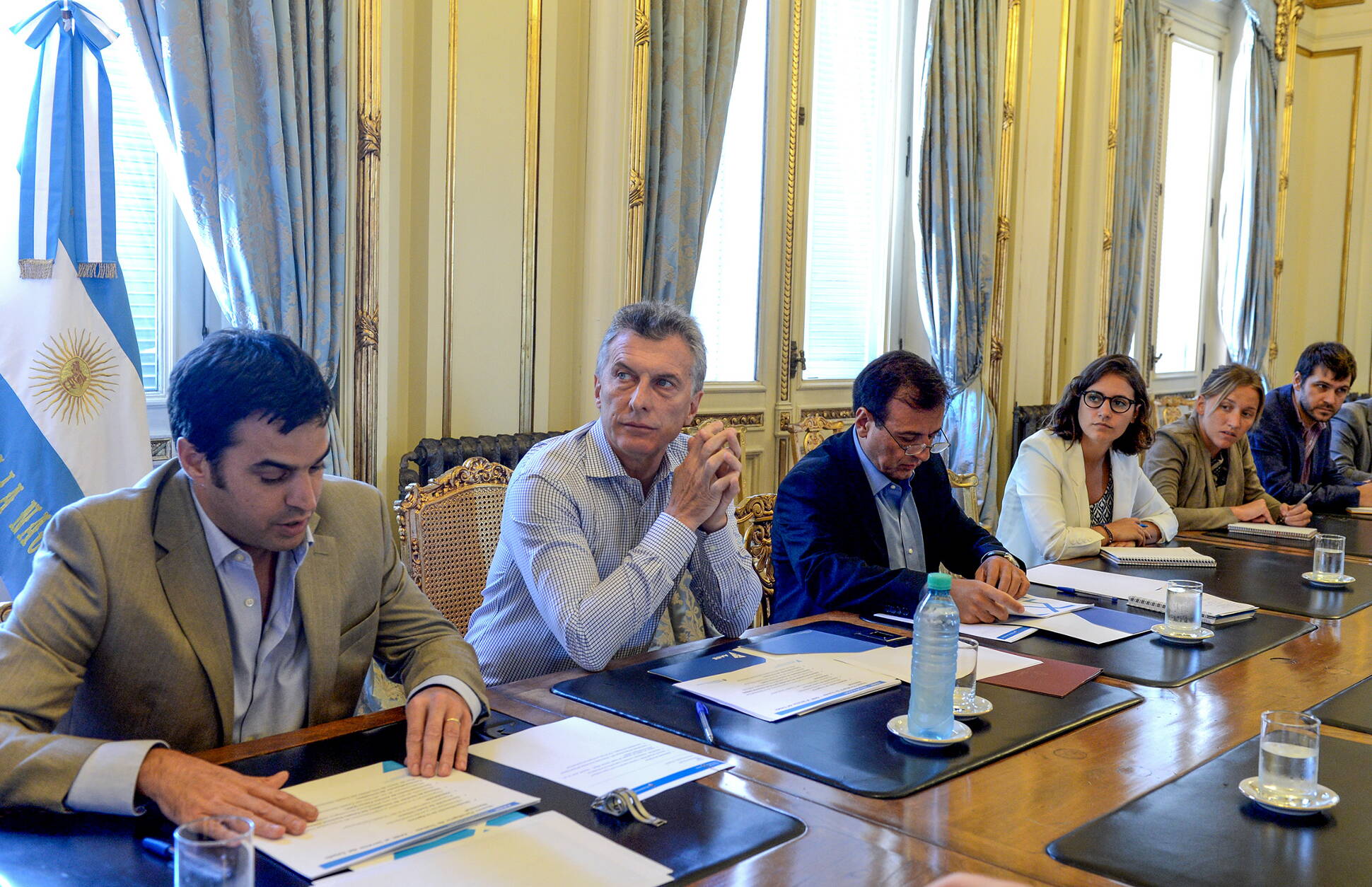 Macri lideró una reunión con la Agencia de Administración de Bienes del Estado