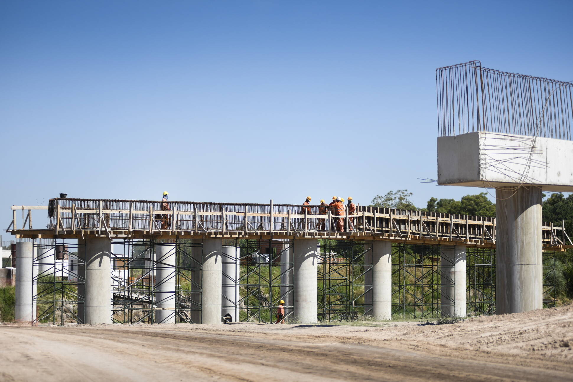 Avanza la construcción de la Autopista Presidente Perón en el conurbano bonaerense