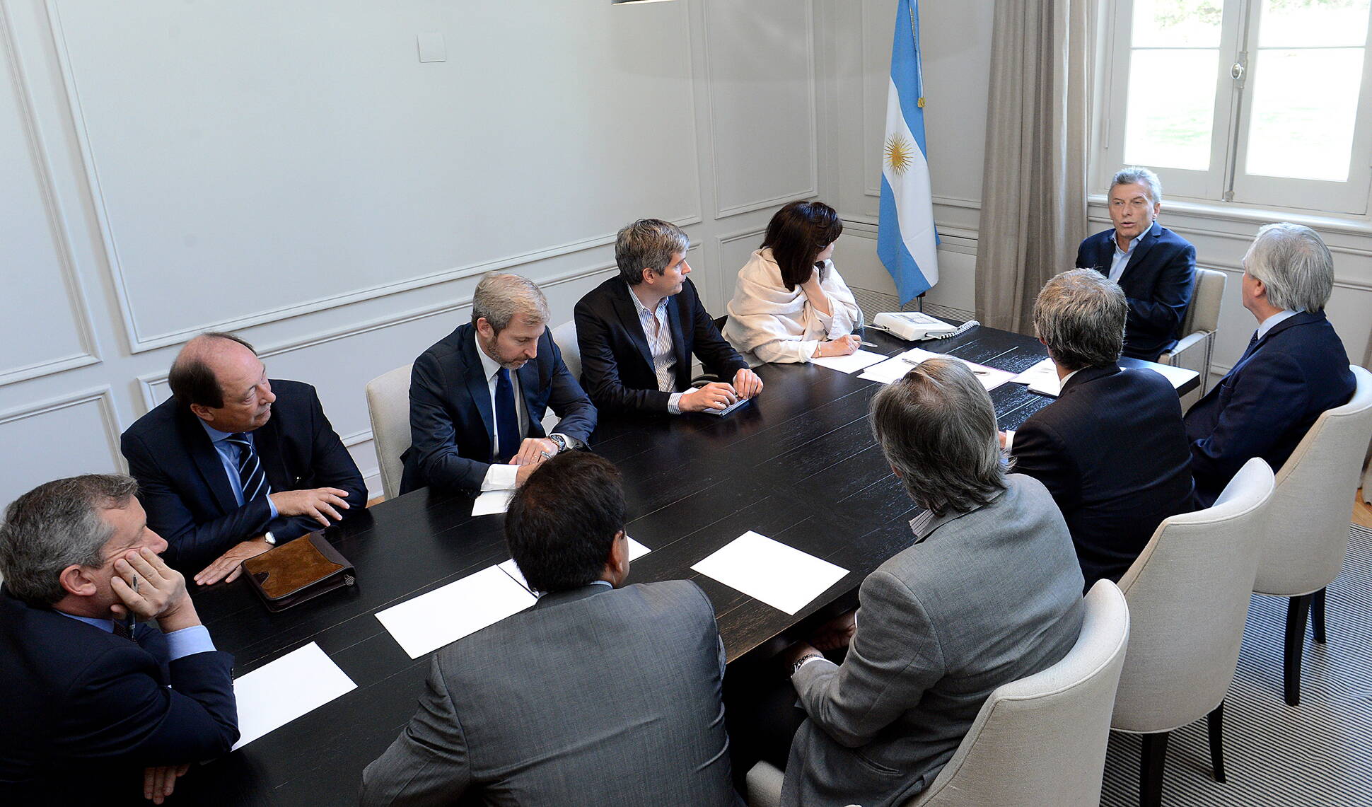 El presidente Mauricio Macri encabezó una nueva reunión de coordinación de Gobierno