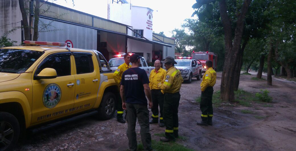 El Gobierno reforzó la ayuda a La Pampa para combatir los incendios