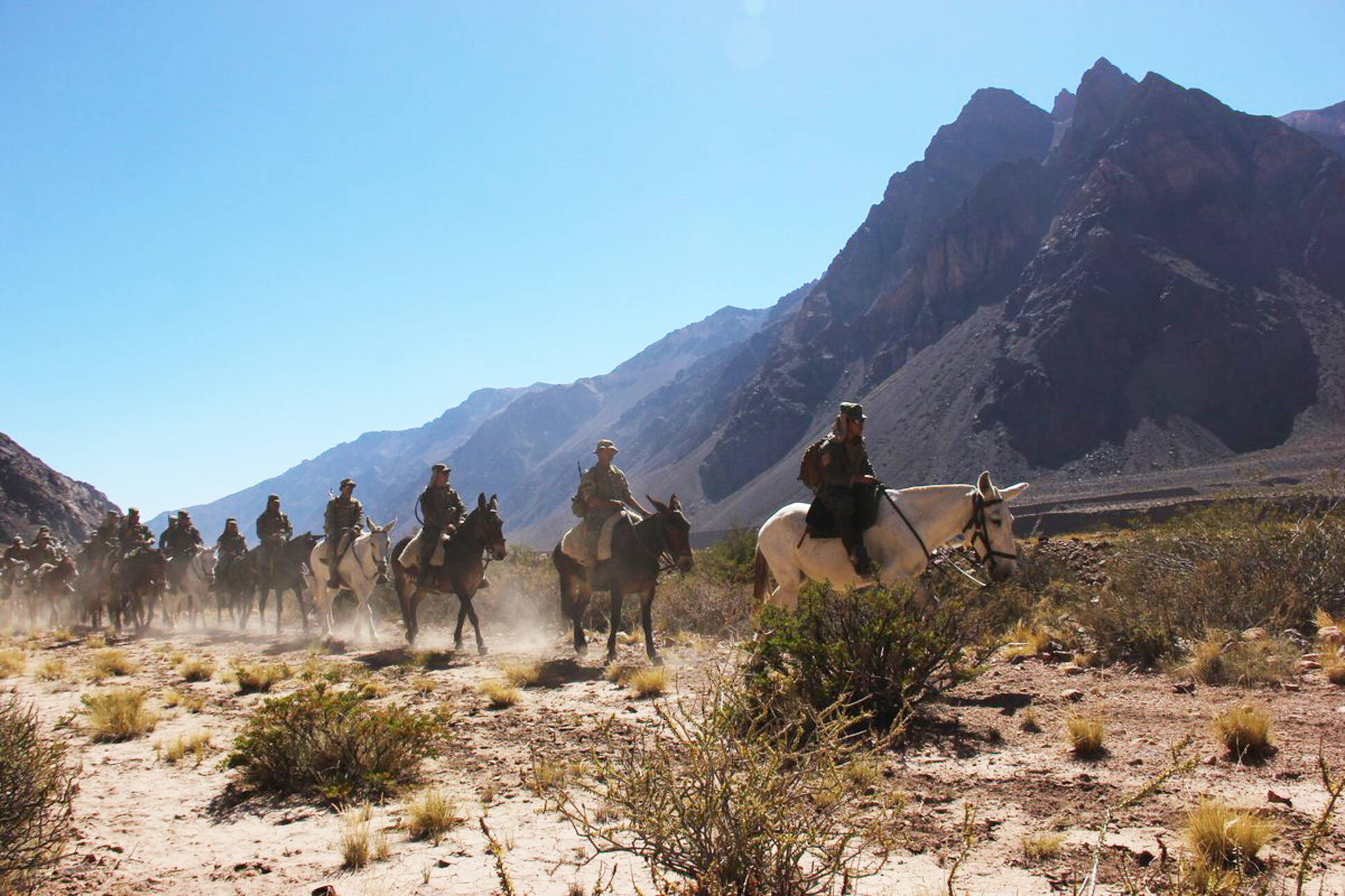 Comenzó la travesía para conmemorar los 200 años del Cruce de los Andes