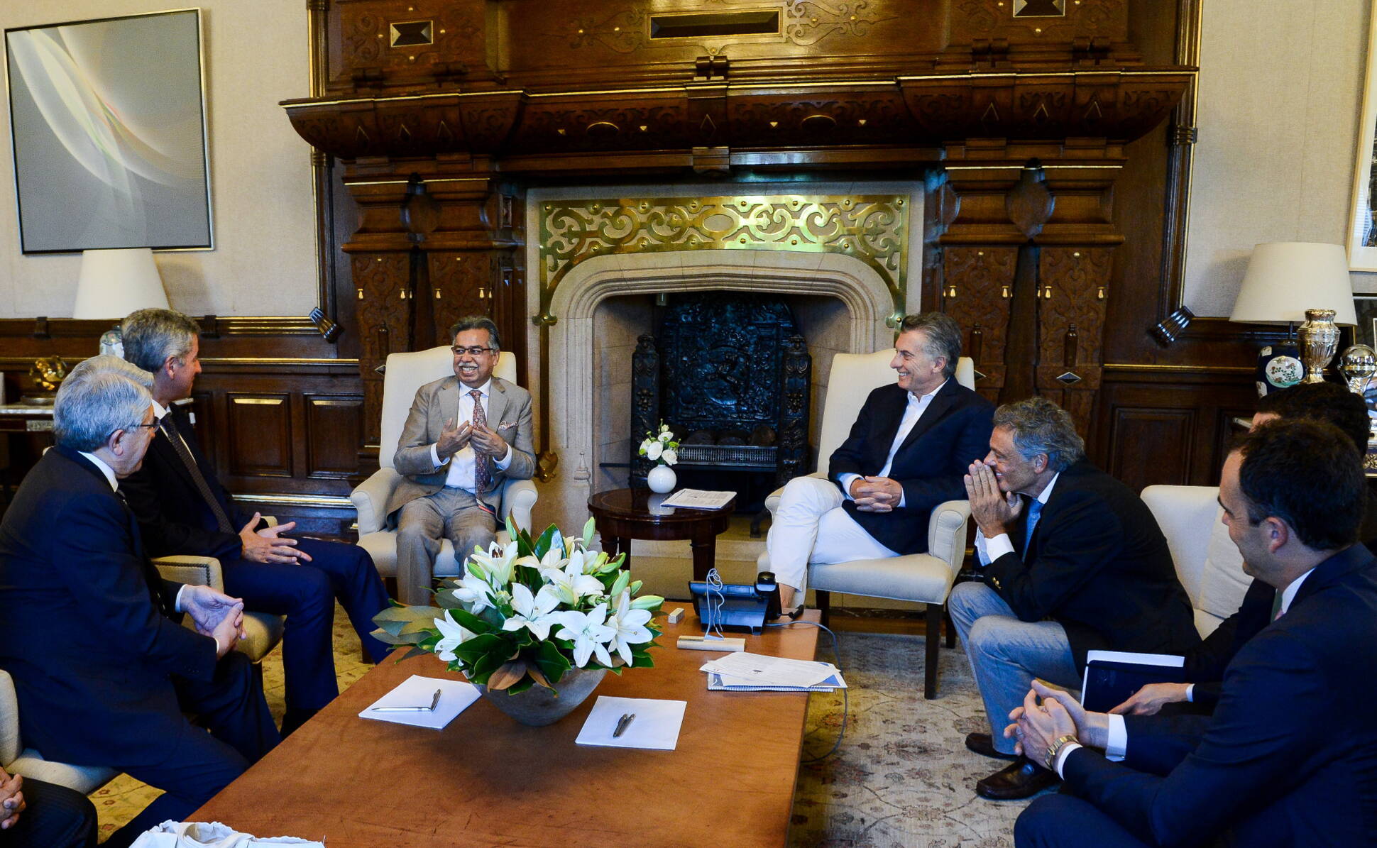 El presidente Macri recibió al director ejecutivo de Hero MotoCorp