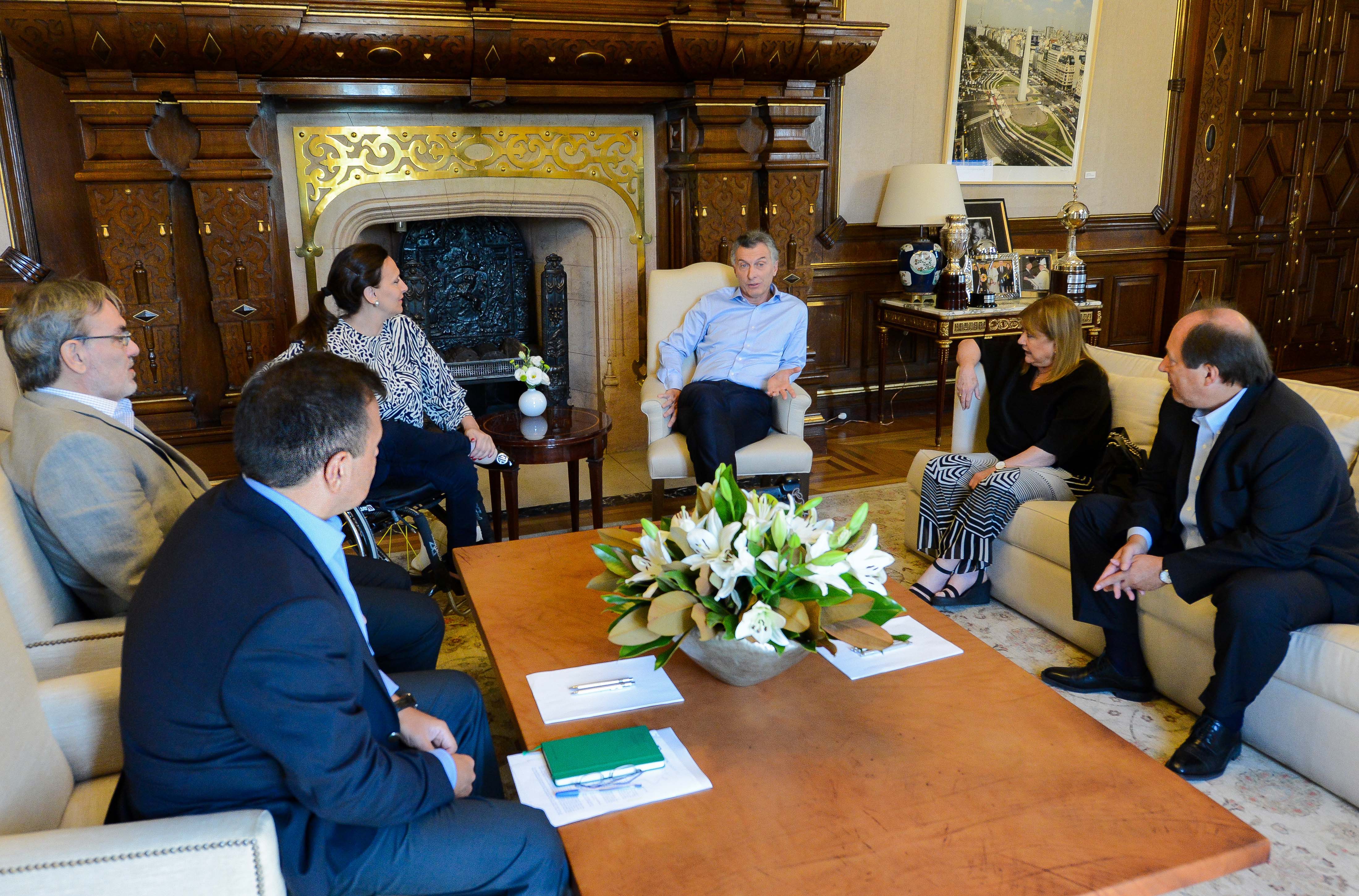 Mauricio Macri encabezó una reunión de coordinación de Gobierno