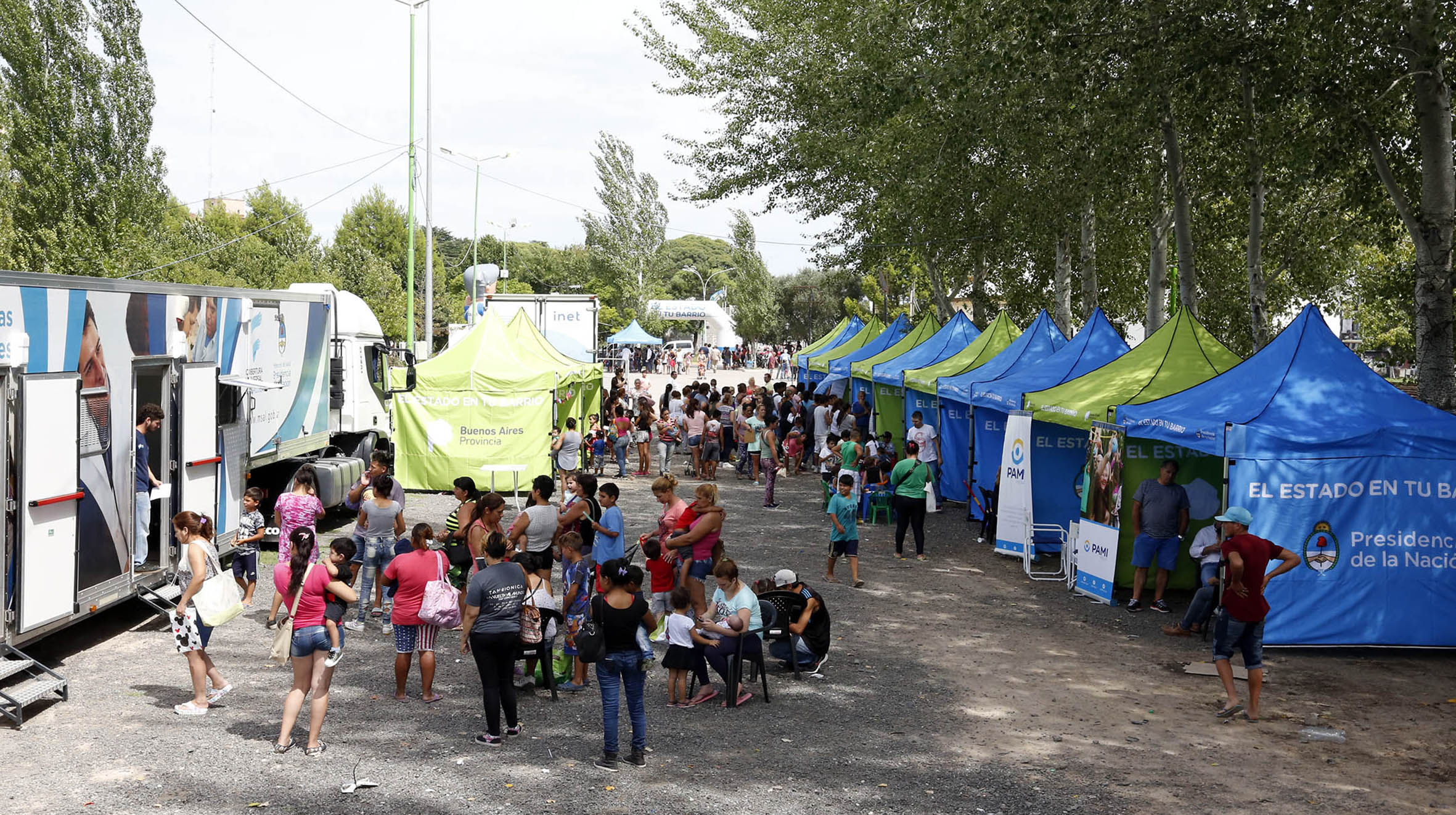 El Estado en tu barrio, en General Rodríguez