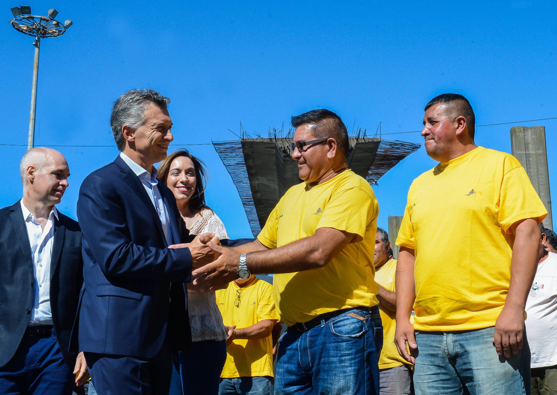 El presidente Macri anunció el inicio de las obras del Paseo del Bajo