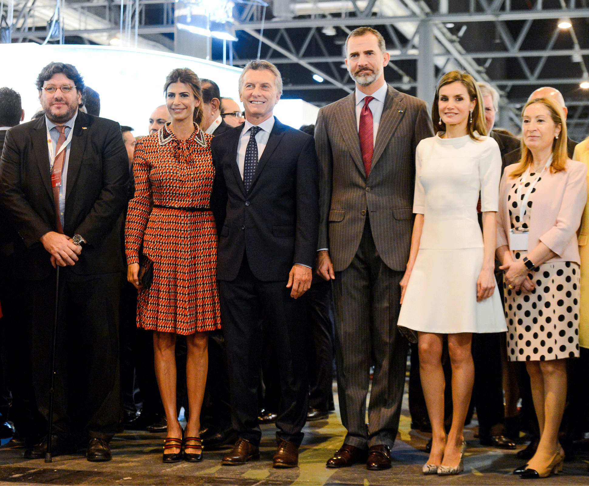 El Presidente y la Primera Dama recorrieron la Feria ARCOmadrid