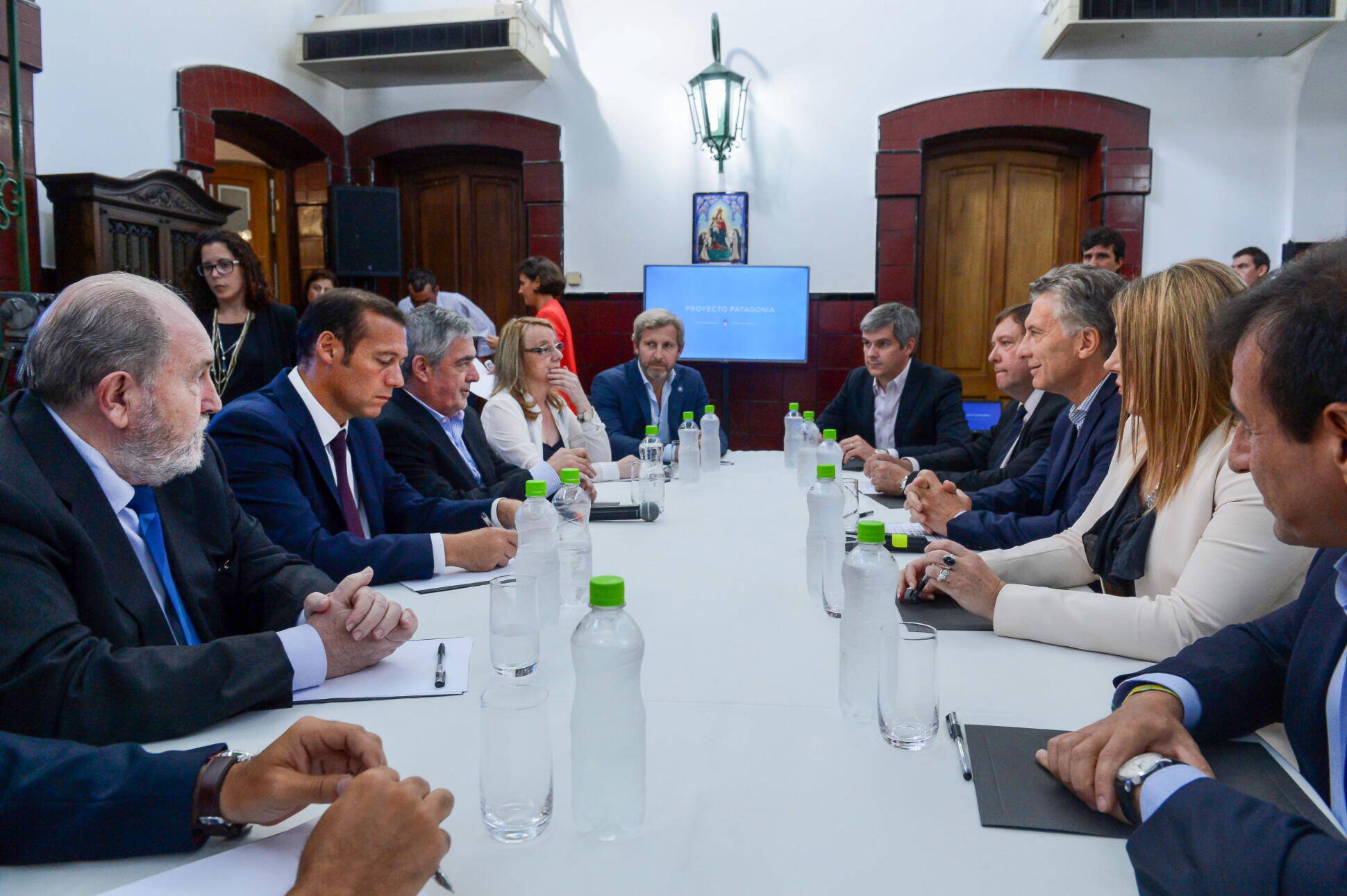 El presidente Mauricio Macri analizó el Proyecto Patagonia junto a gobernadores de esa región