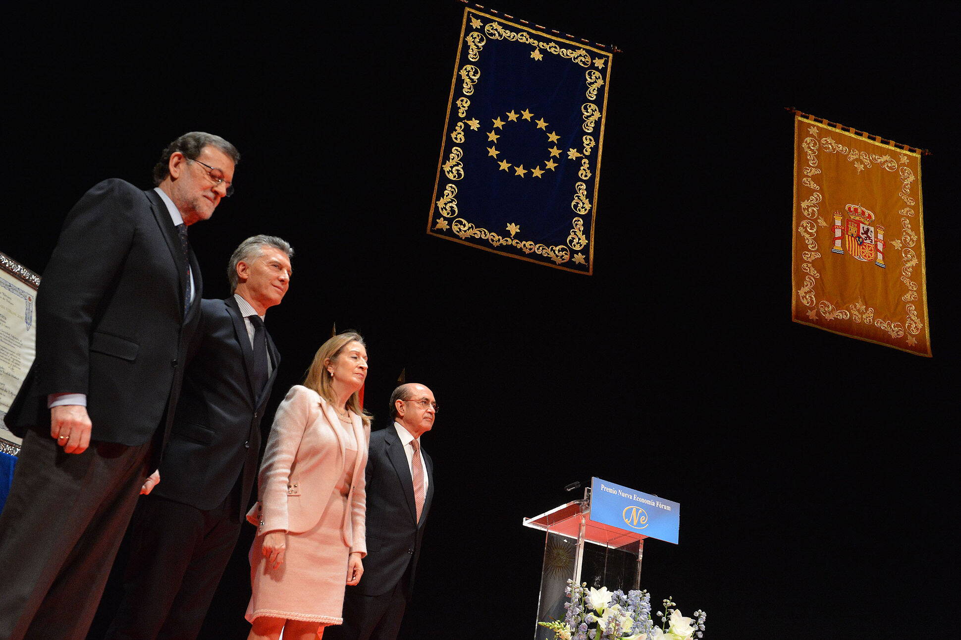 El presidente Macri recibió el Premio Nueva Economía en España