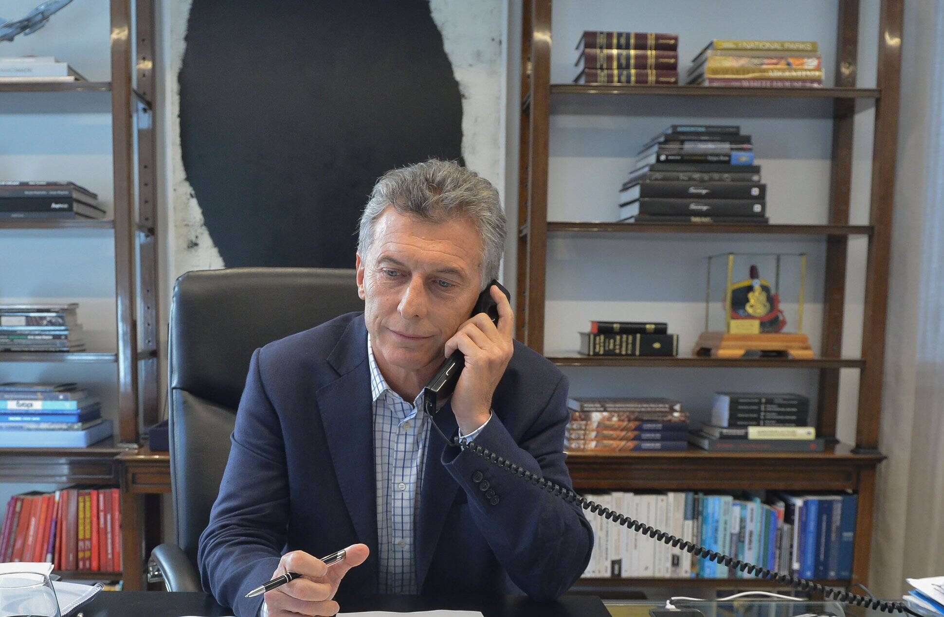 Mauricio Macri mantuvo una conversación telefónica con el presidente de Estados Unidos