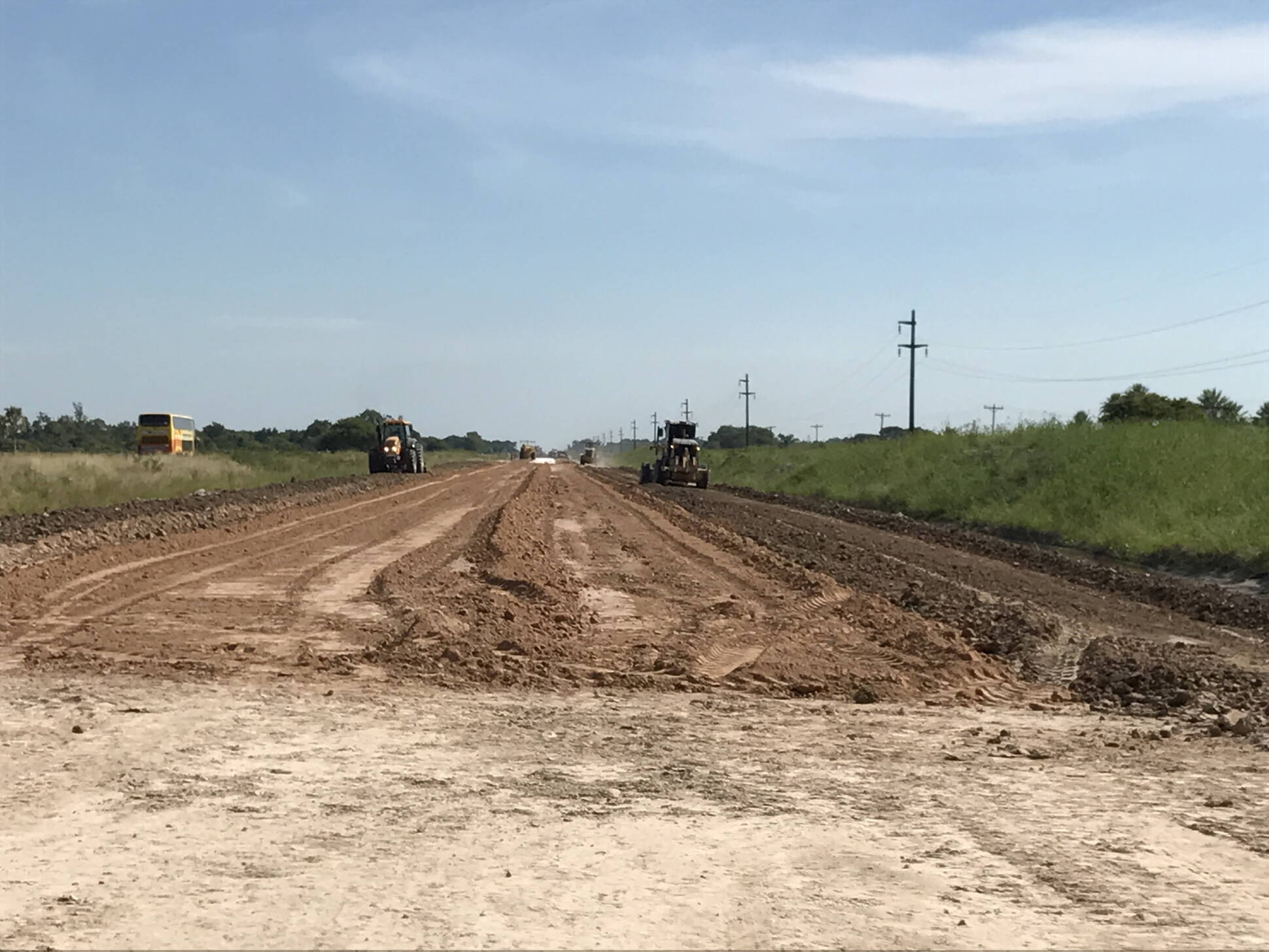 Siguen las obras para convertir la Ruta Nacional 11 en autopista en Formosa