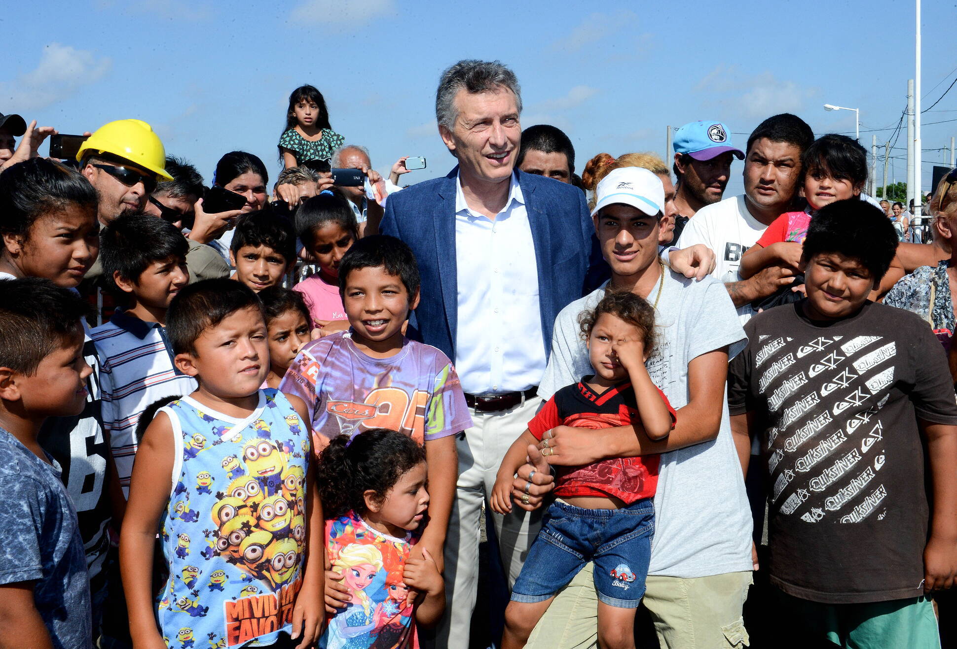 El presidente Macri entregó viviendas en Santa Fe