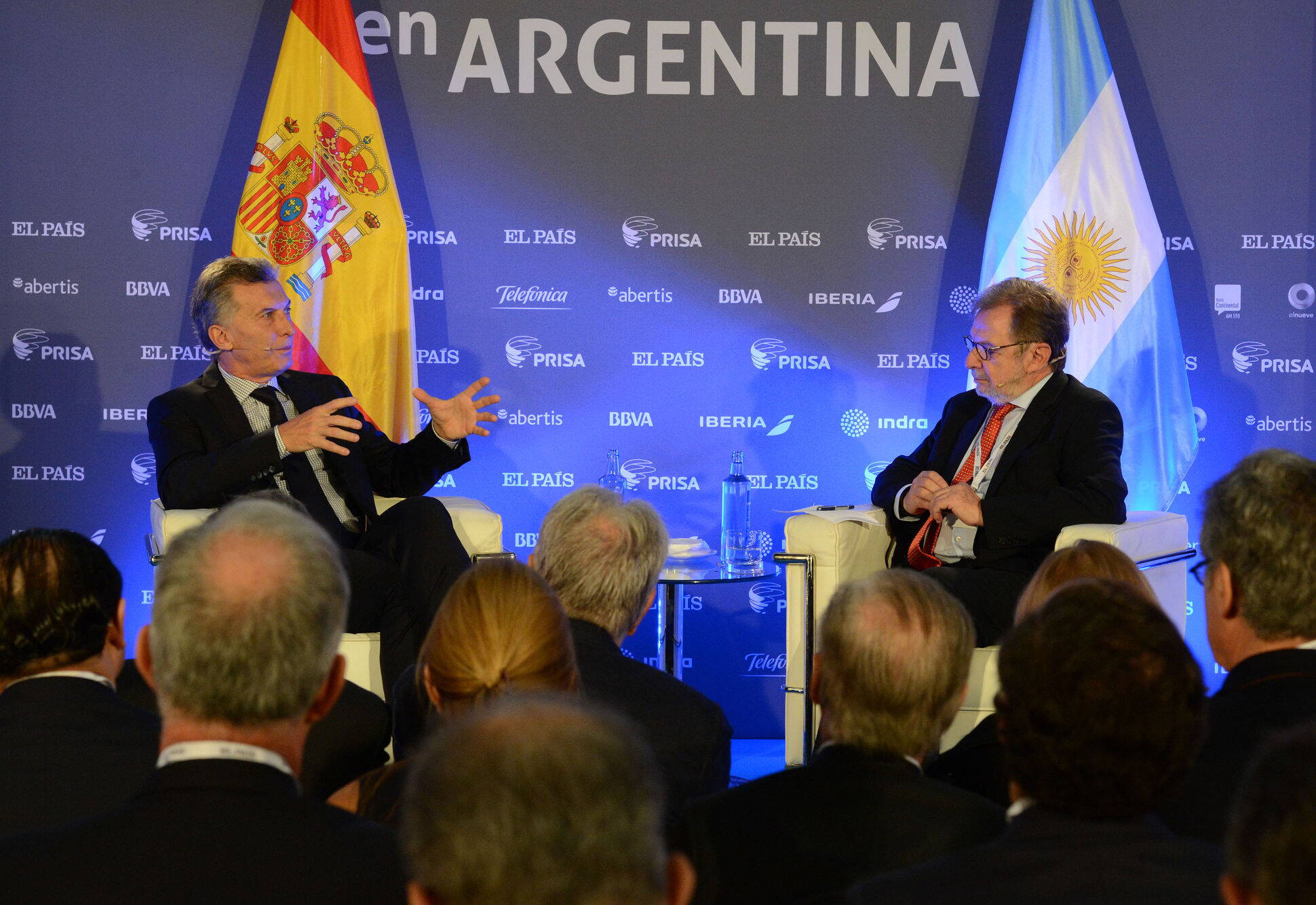 Macri: La Argentina quiere desarrollarse y ser parte del mundo 