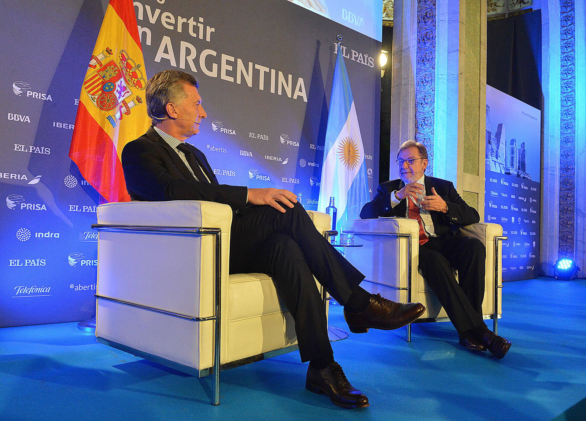 Macri: La Argentina quiere desarrollarse y ser parte del mundo 