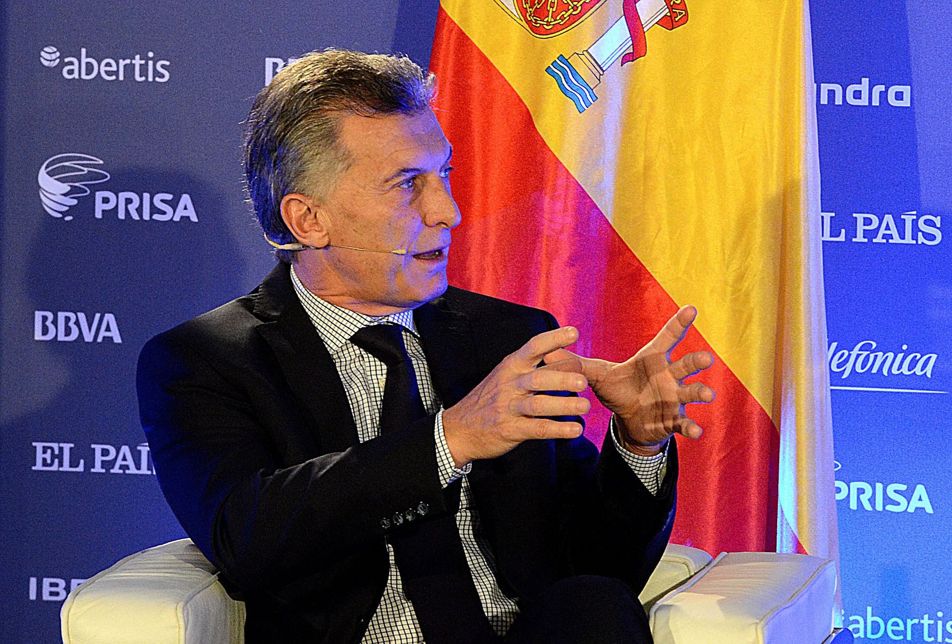 Macri: La Argentina quiere desarrollarse y ser parte del mundo 