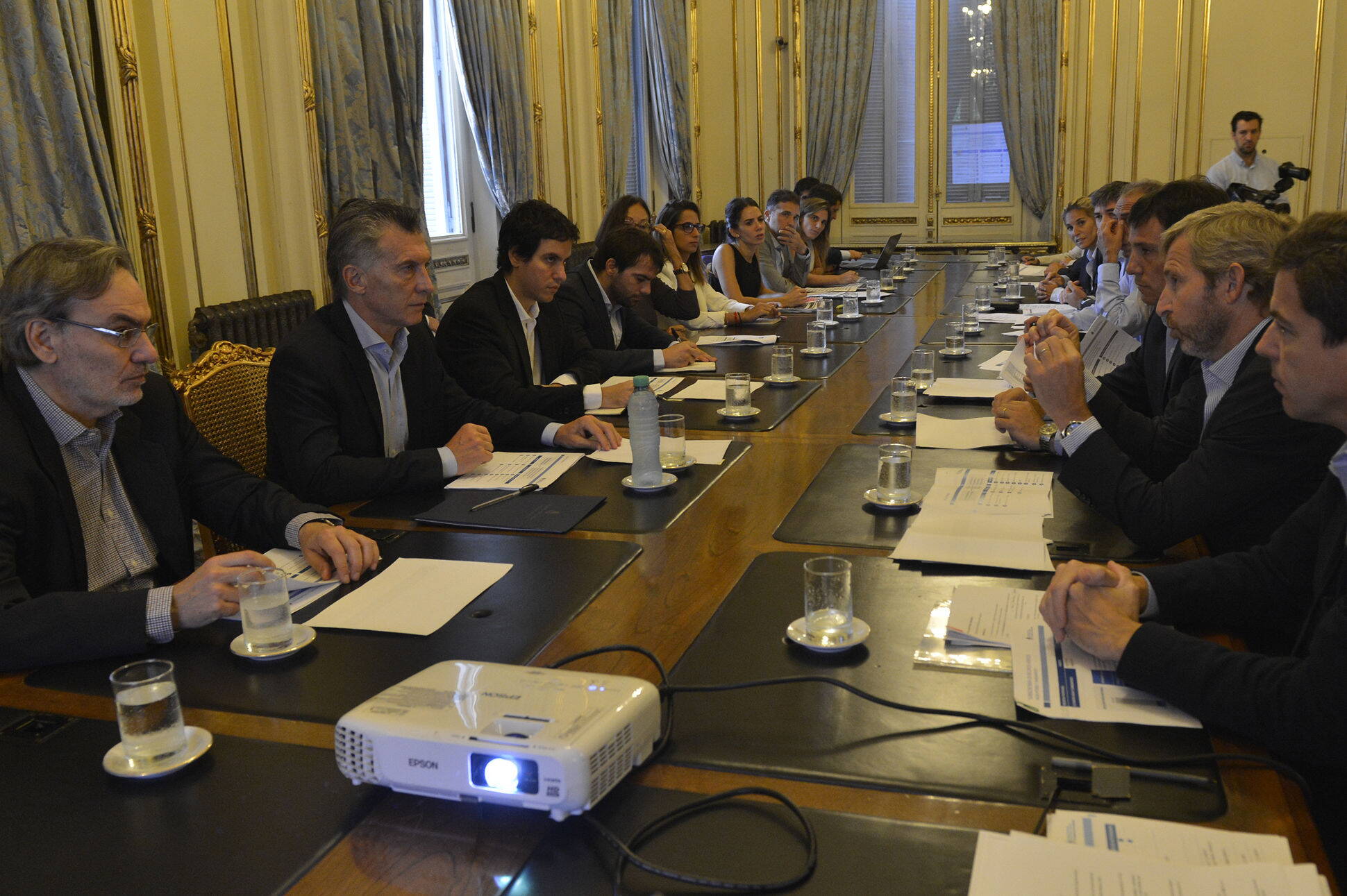 El Presidente encabezó una reunión de seguimiento de gestión del Ministerio del Interior