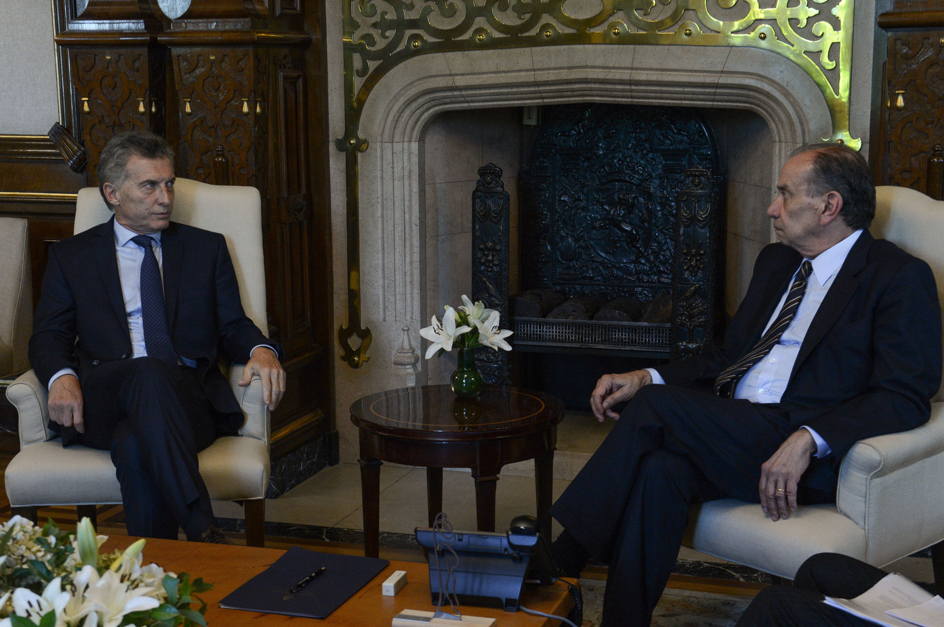El Presidente recibió al canciller de Brasil
