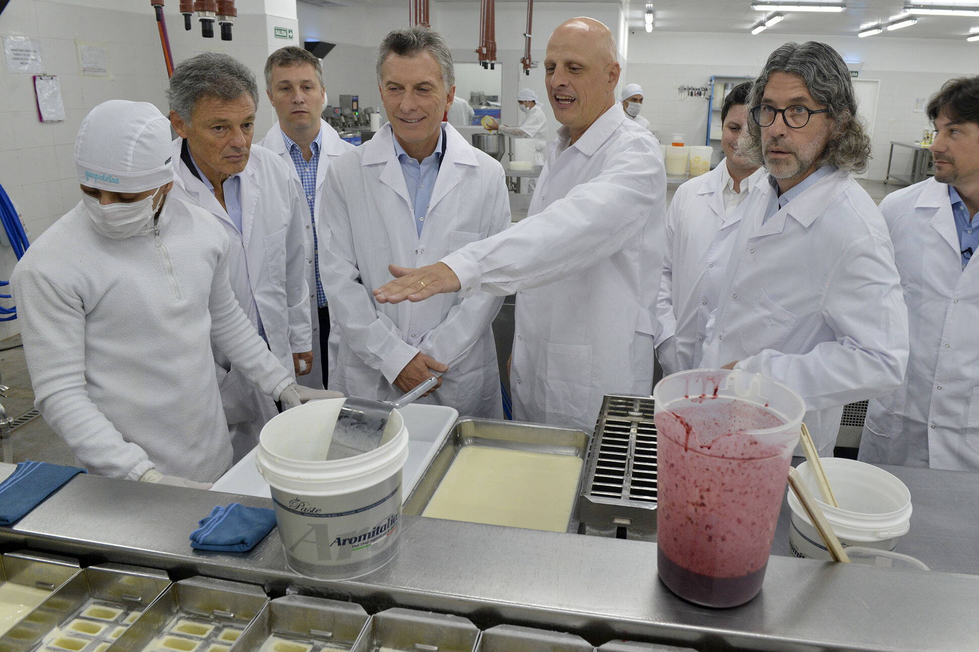El presidente Macri visitó una PyME que creció en un año con apoyo del Estado