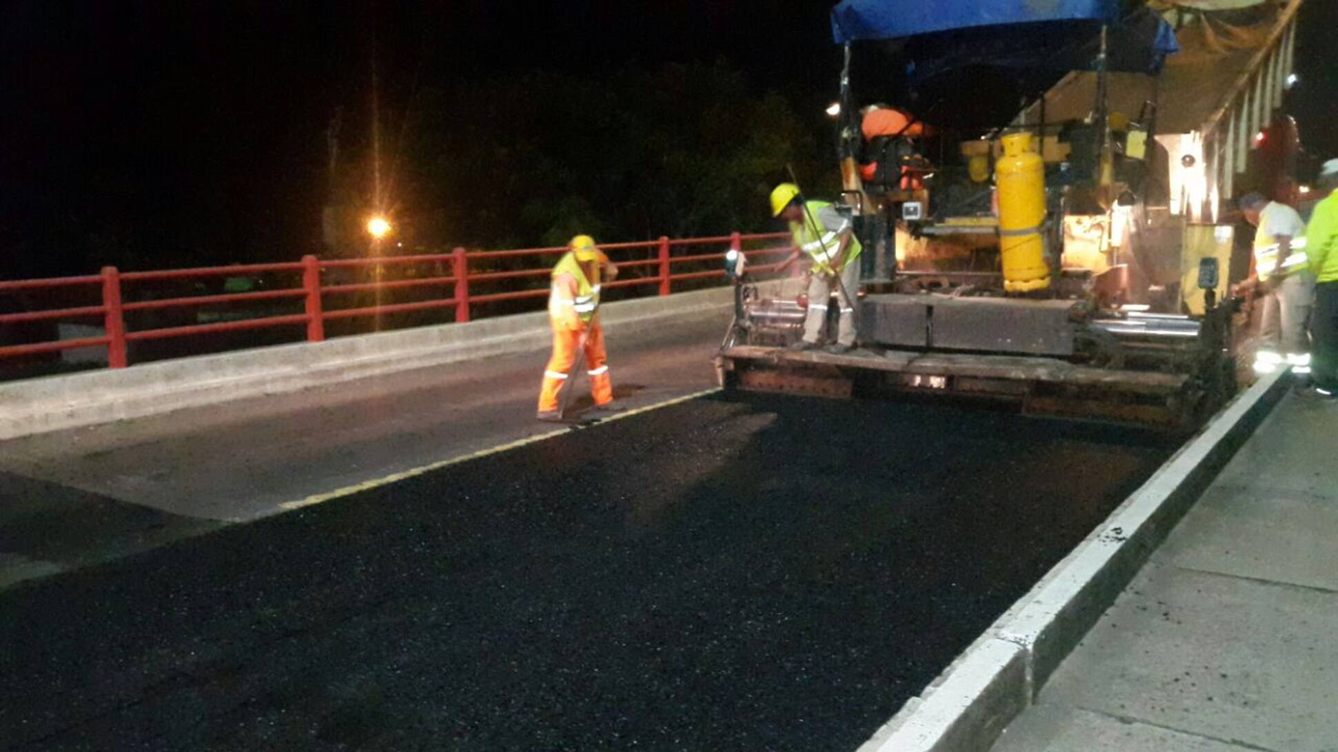 Comenzó la repavimentación del Puente Chaco - Corrientes