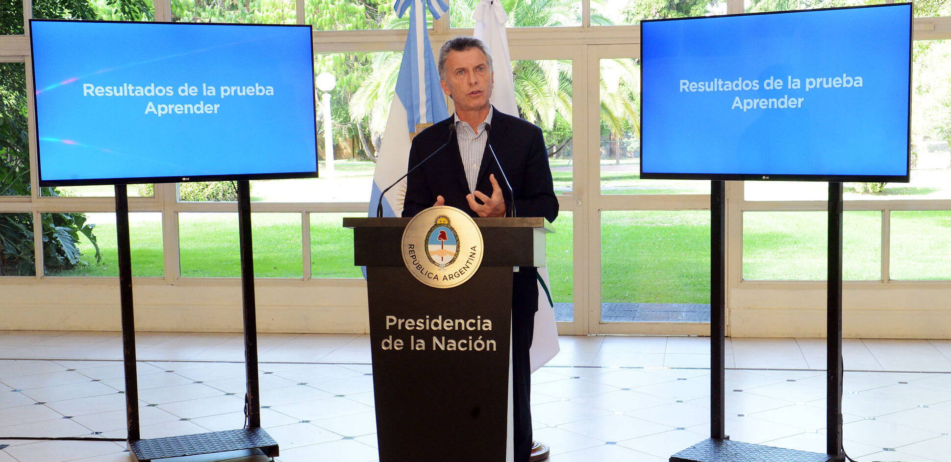 El Presidente anunció el envío al Congreso de un proyecto para mejorar la calidad educativa