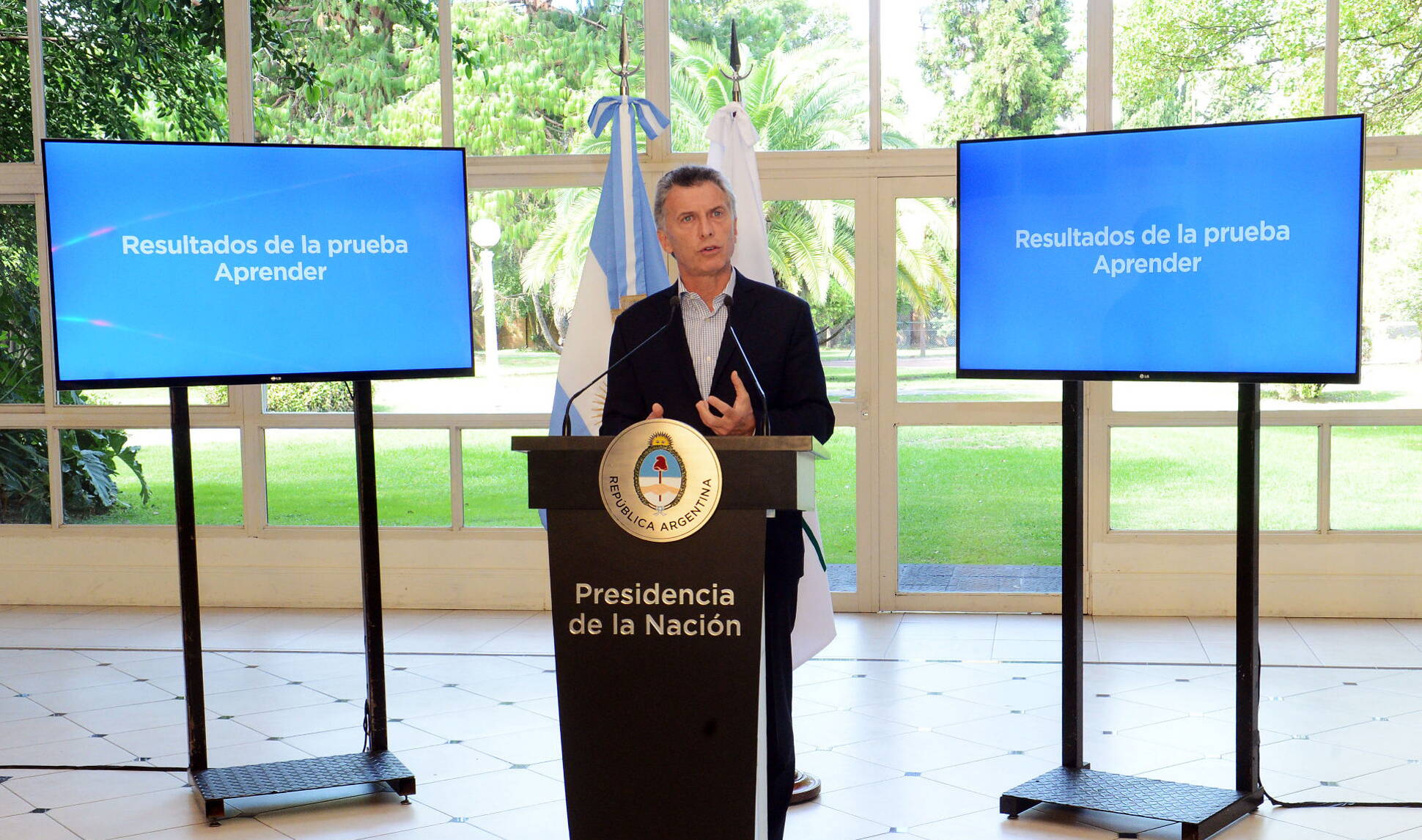 El Presidente anunció el envío al Congreso de un proyecto para mejorar la calidad educativa