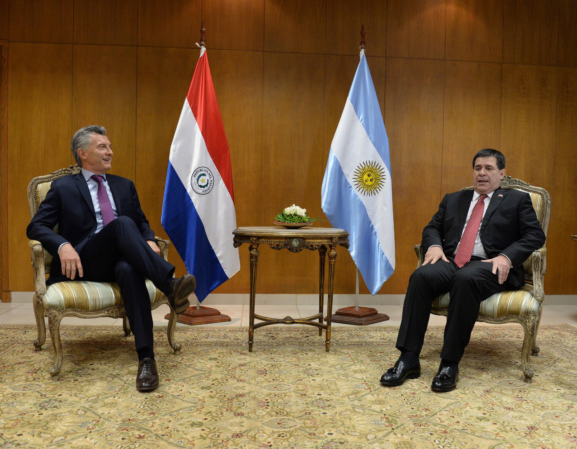 Mauricio Macri se reunión con su par de Paraguay