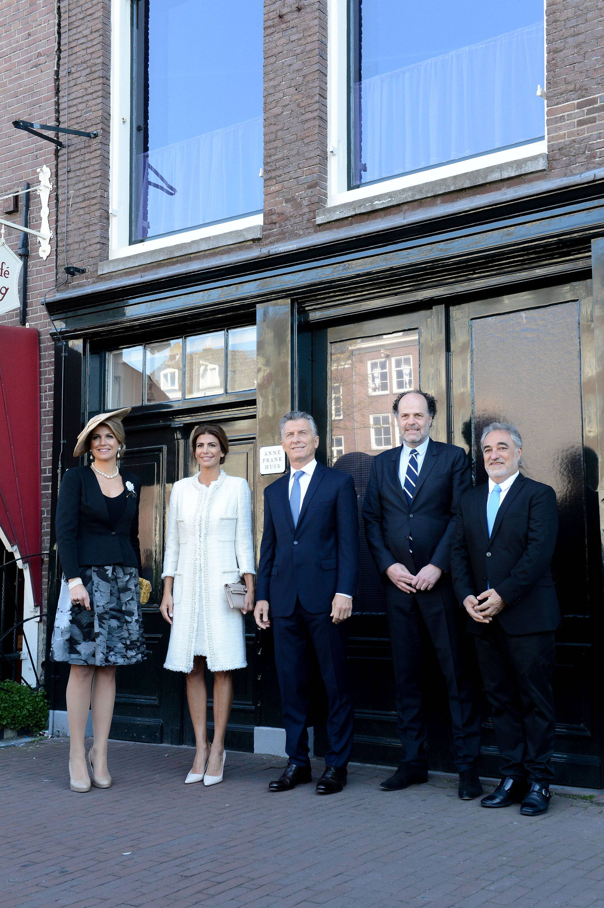 El presidente Macri recorrió el museo Casa de Ana Frank en Amsterdam