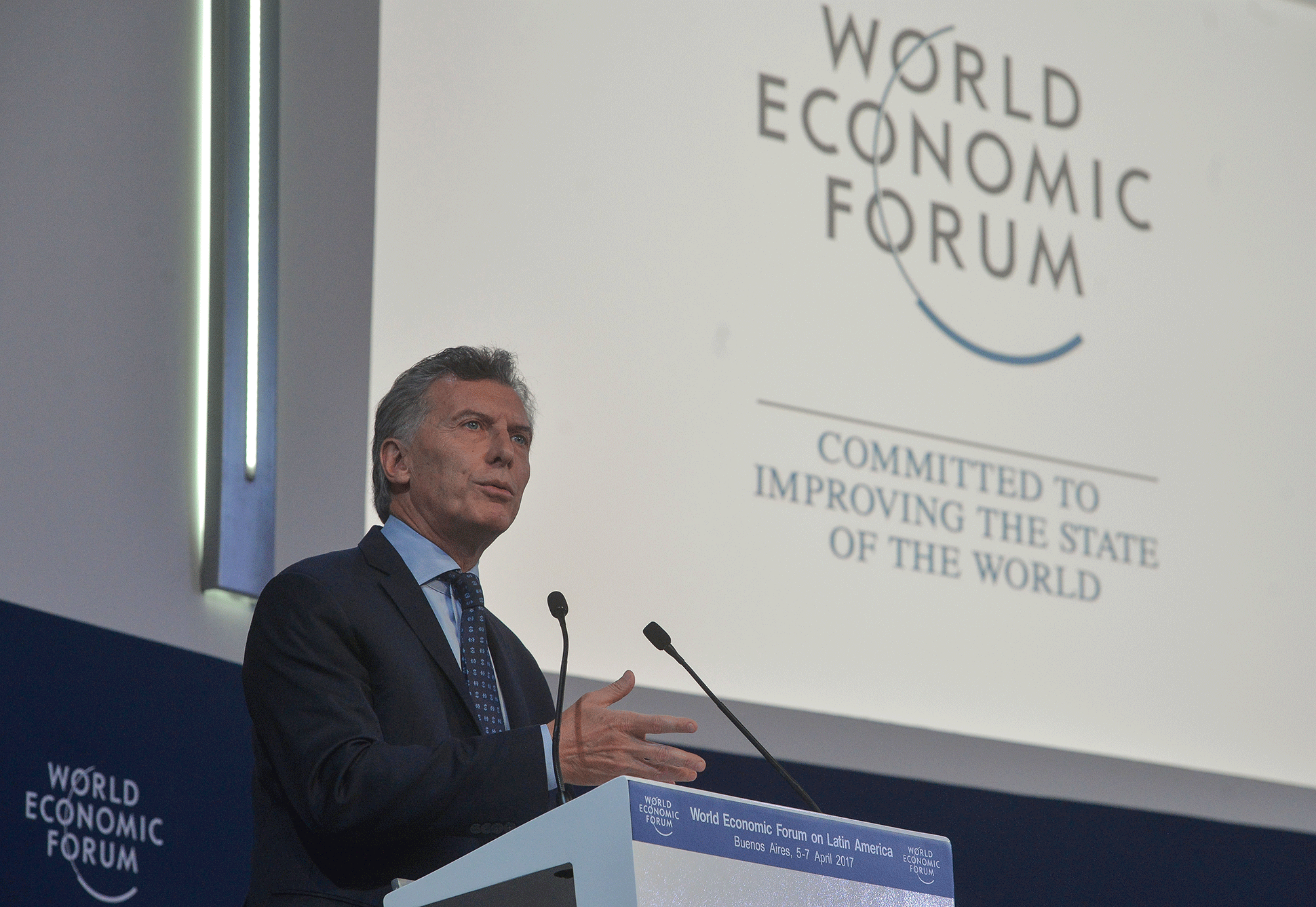 El presidente Macri: La Argentina tiene una capacidad de crecimiento infinita