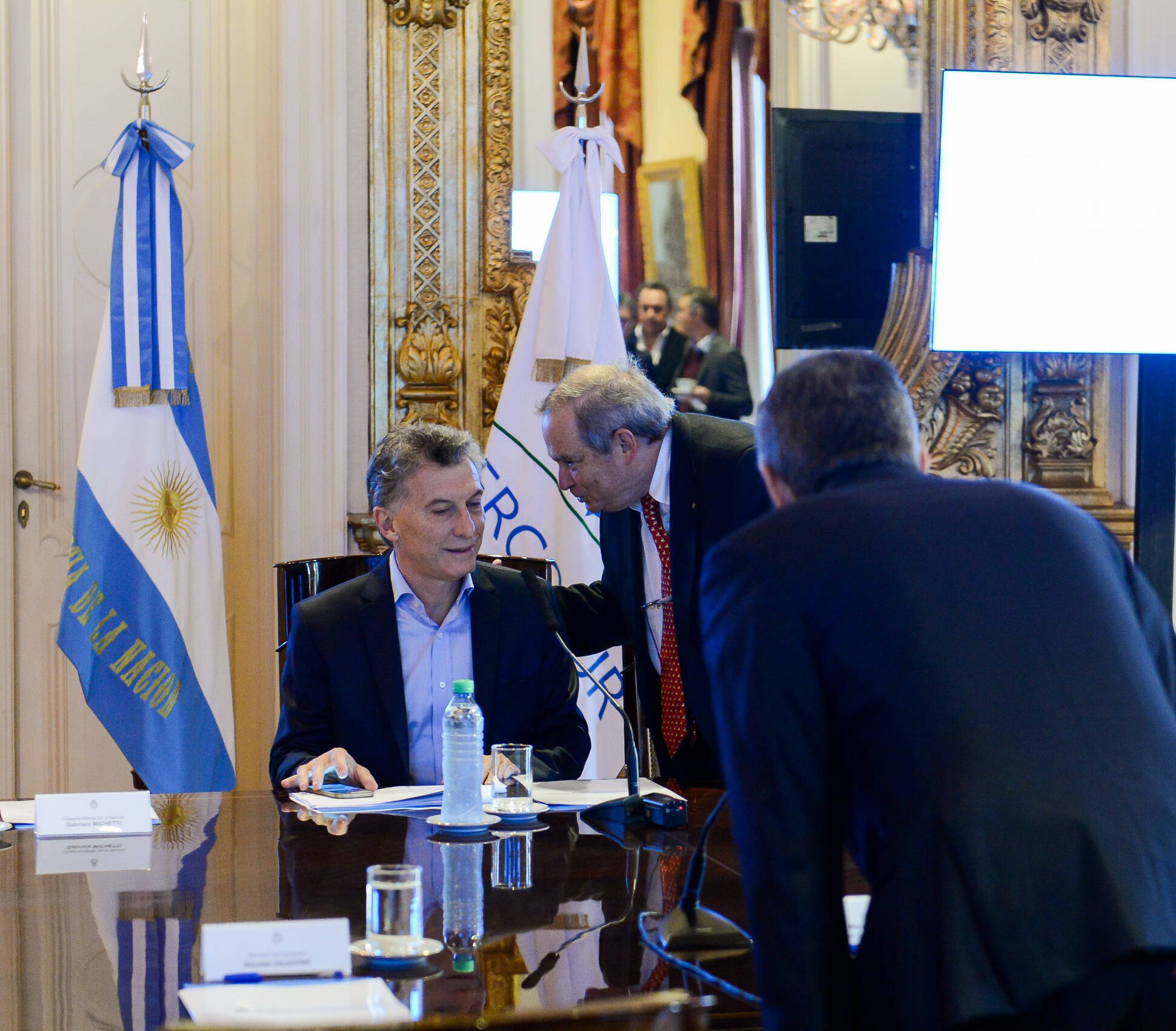 El presidente Mauricio Macri encabezó una reunión de Gabinete