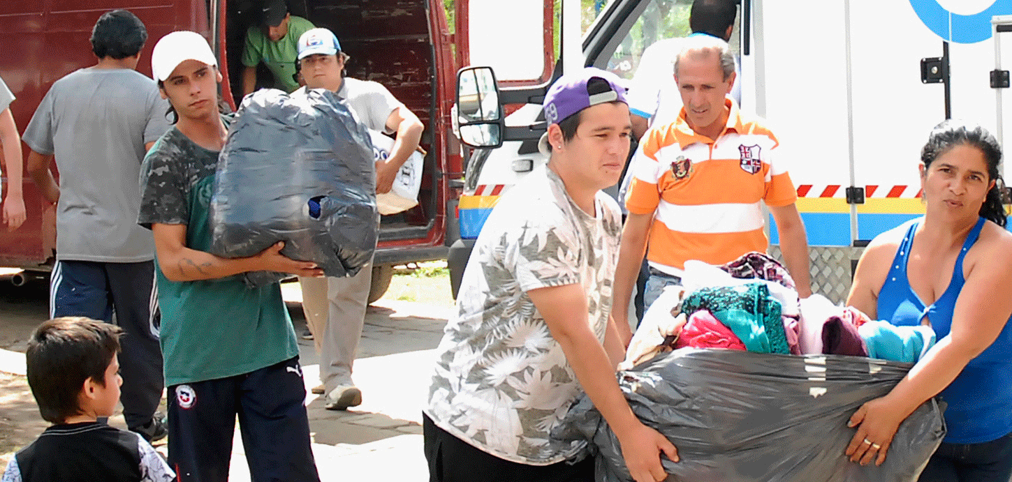 Continúa la asistencia a las poblaciones afectadas por temporales e inundaciones