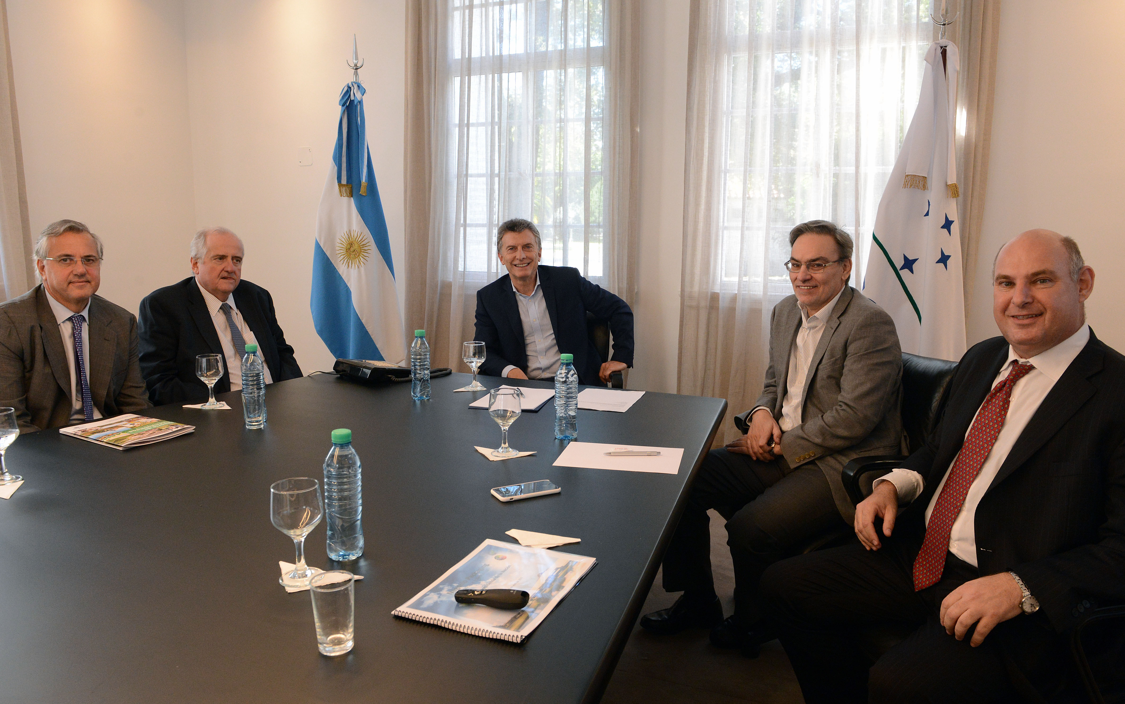El presidente Macri recibió al CEO de Arcor, Luis Pagani