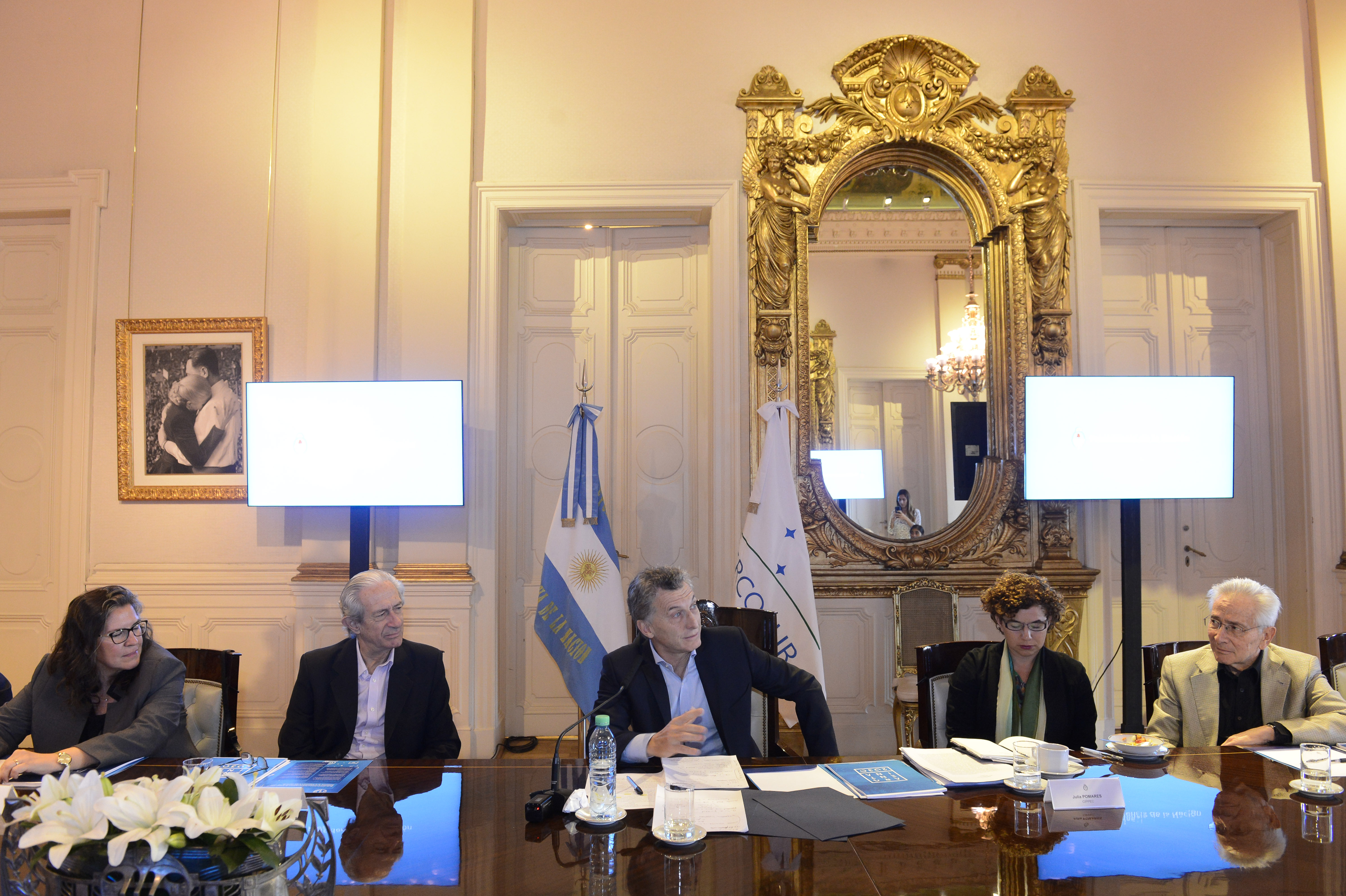 El Presidente participó de una reunión del Consejo Argentina 2030