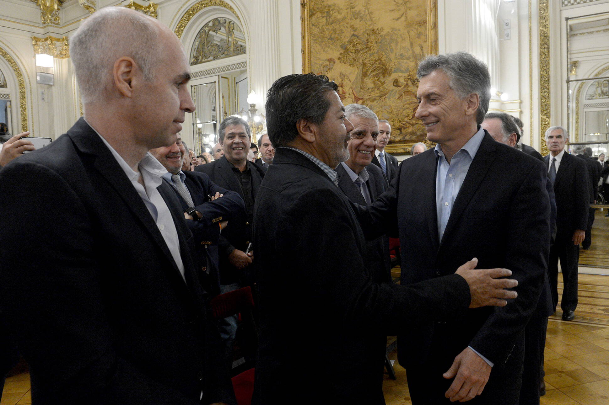 El presidente Macri presentó el Acuerdo Federal para la Construcción