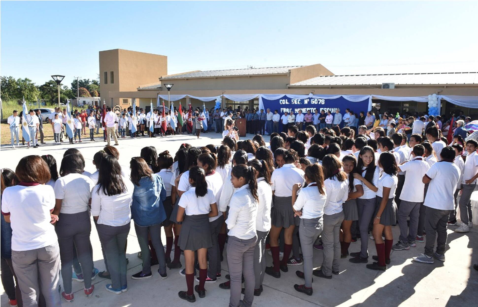 Se inauguró nueva escuela secundaria en Salta
